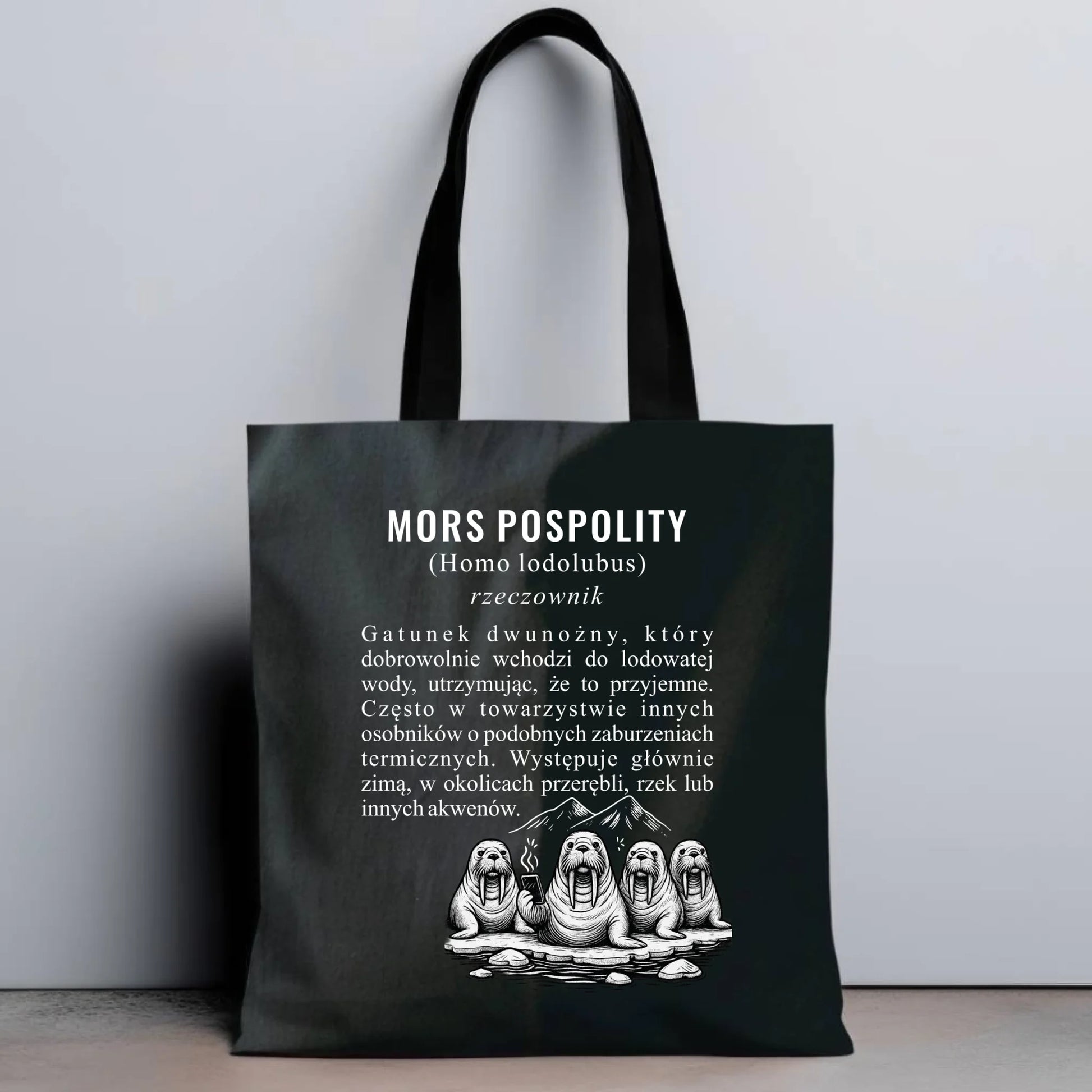 Torba - prezent dla morsa - Mors pospolity [Homo lodolubus] HM12 - StoryCups.pl