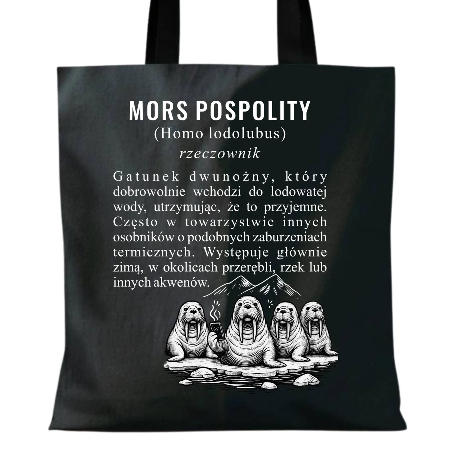 Torba - prezent dla morsa - Mors pospolity [Homo lodolubus] HM12 - StoryCups.pl