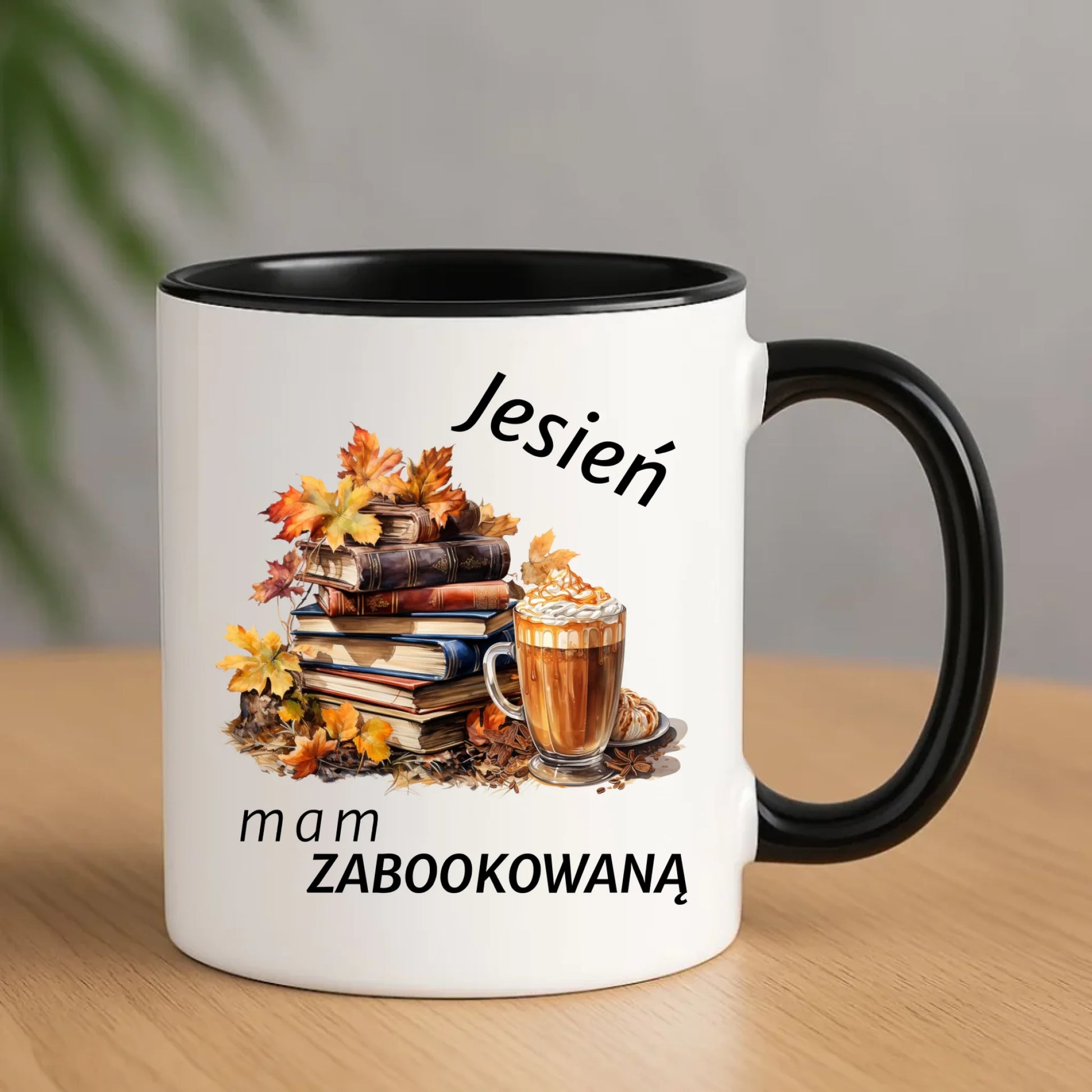 Kubek jesienny - Jesień mam zabookowaną JS28 - StoryCups.pl