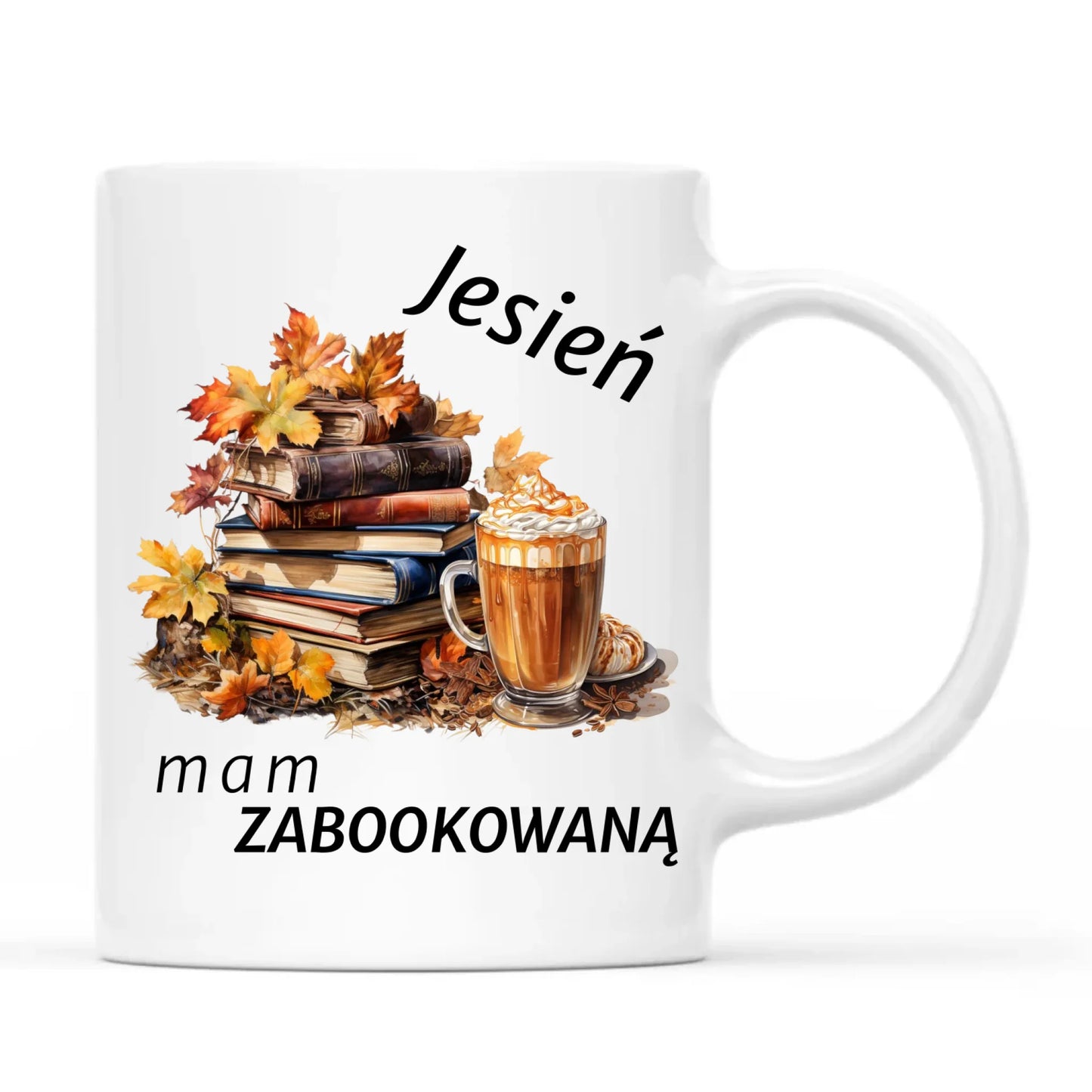 Kubek jesienny - Jesień mam zabookowaną JS28 - StoryCups.pl
