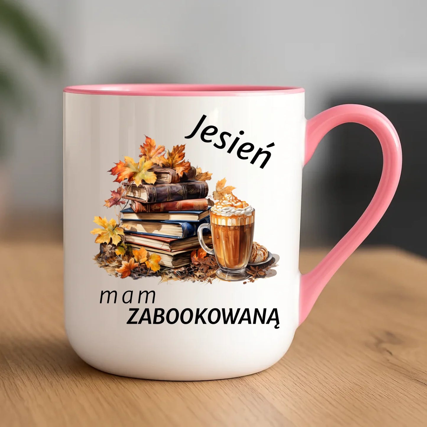 Kubek elegant jesienny - Jesień mam zabookowaną JS28 - StoryCups.pl