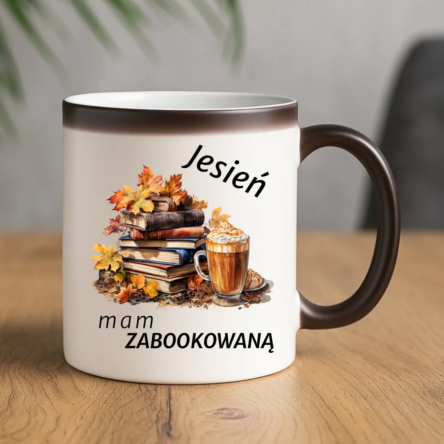 Kubek magiczny jesienny - Jesień mam zabookowaną JS28 - StoryCups.pl