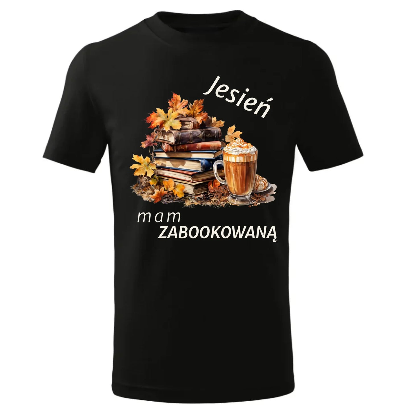 Koszulka dziecięca jesienna - Jesień mam zabookowaną JS28 - StoryCups.pl