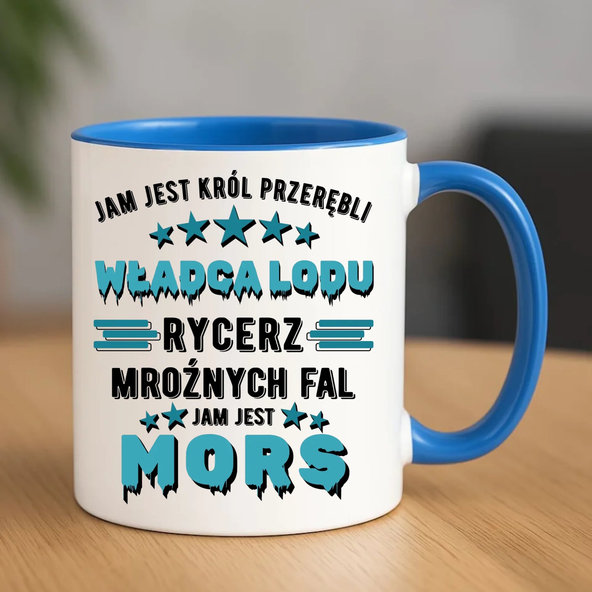 Kubek - prezent dla morsa - Jam jest Król przerębli Jam jest mors HM13 - StoryCups.pl