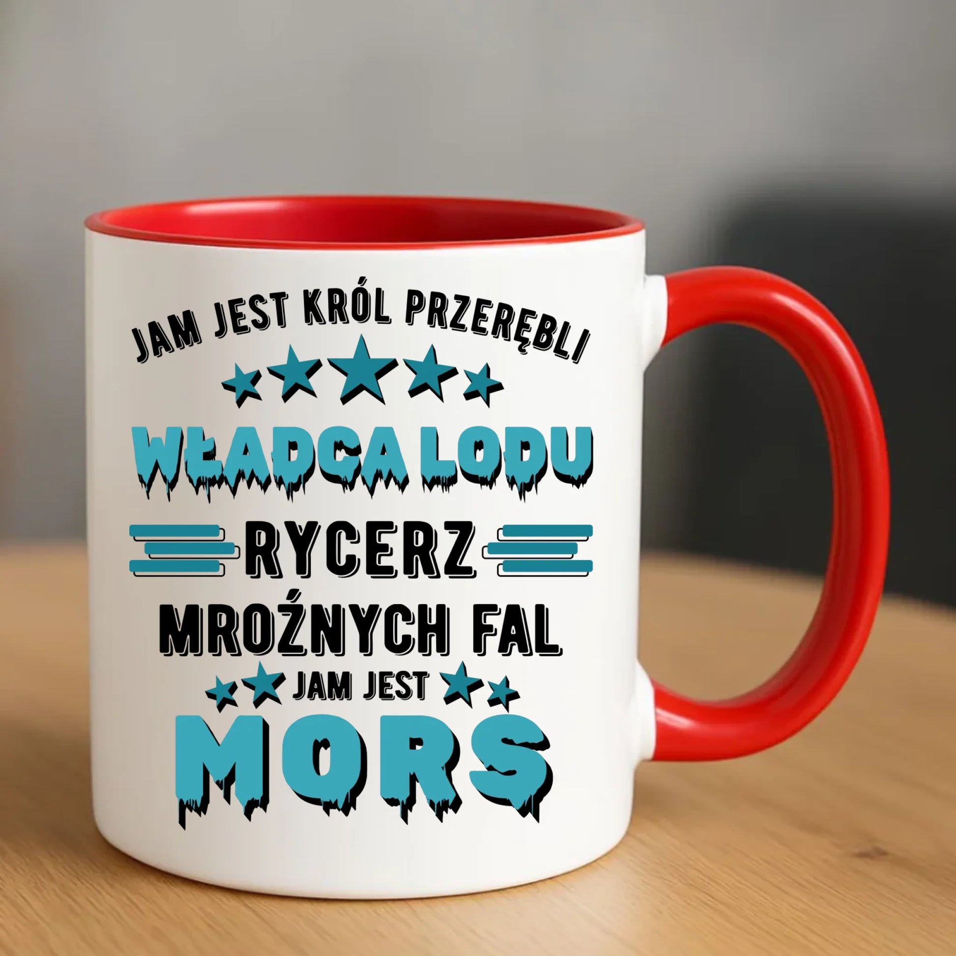 Kubek - prezent dla morsa - Jam jest Król przerębli Jam jest mors HM13 - StoryCups.pl