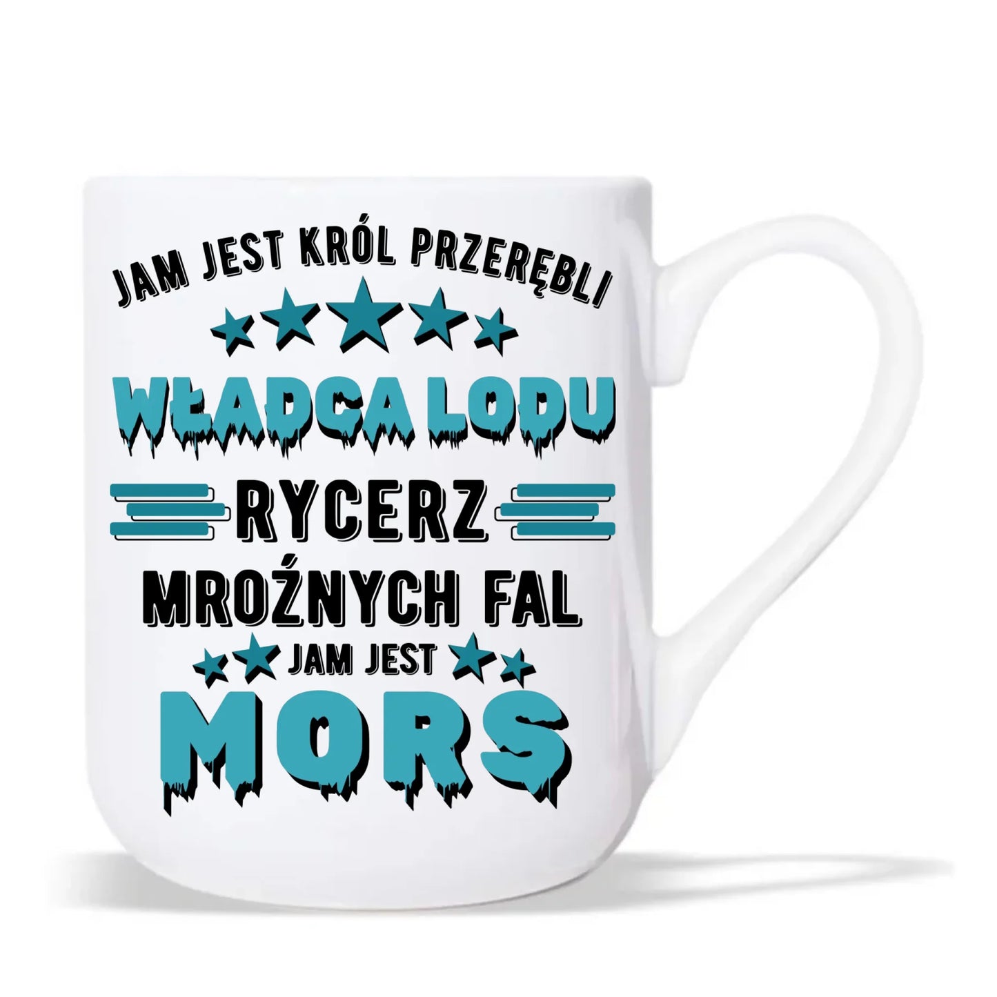 Kubek elegant - prezent dla morsa - Jam jest Król przerębli Jam jest mors HM13 - StoryCups.pl
