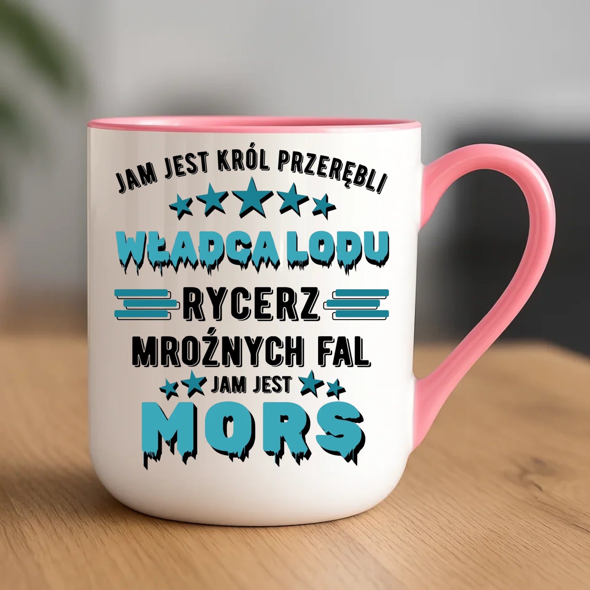 Kubek elegant - prezent dla morsa - Jam jest Król przerębli Jam jest mors HM13 - StoryCups.pl