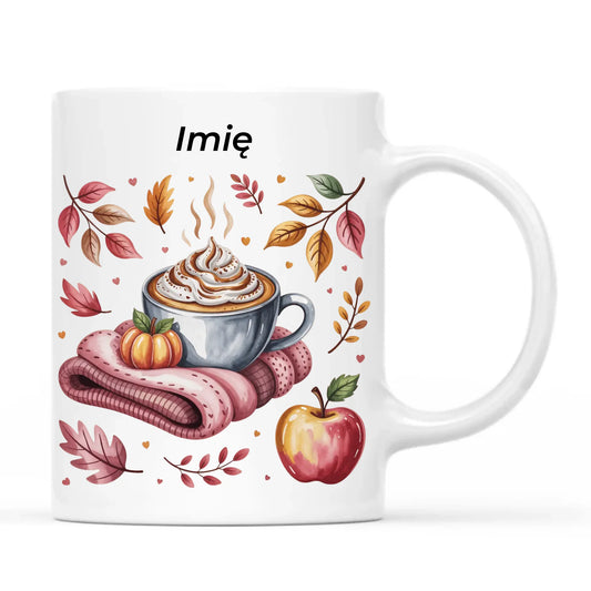 Kubek jesienny - Przytulna jesień - personalizowany JS29 - StoryCups.pl