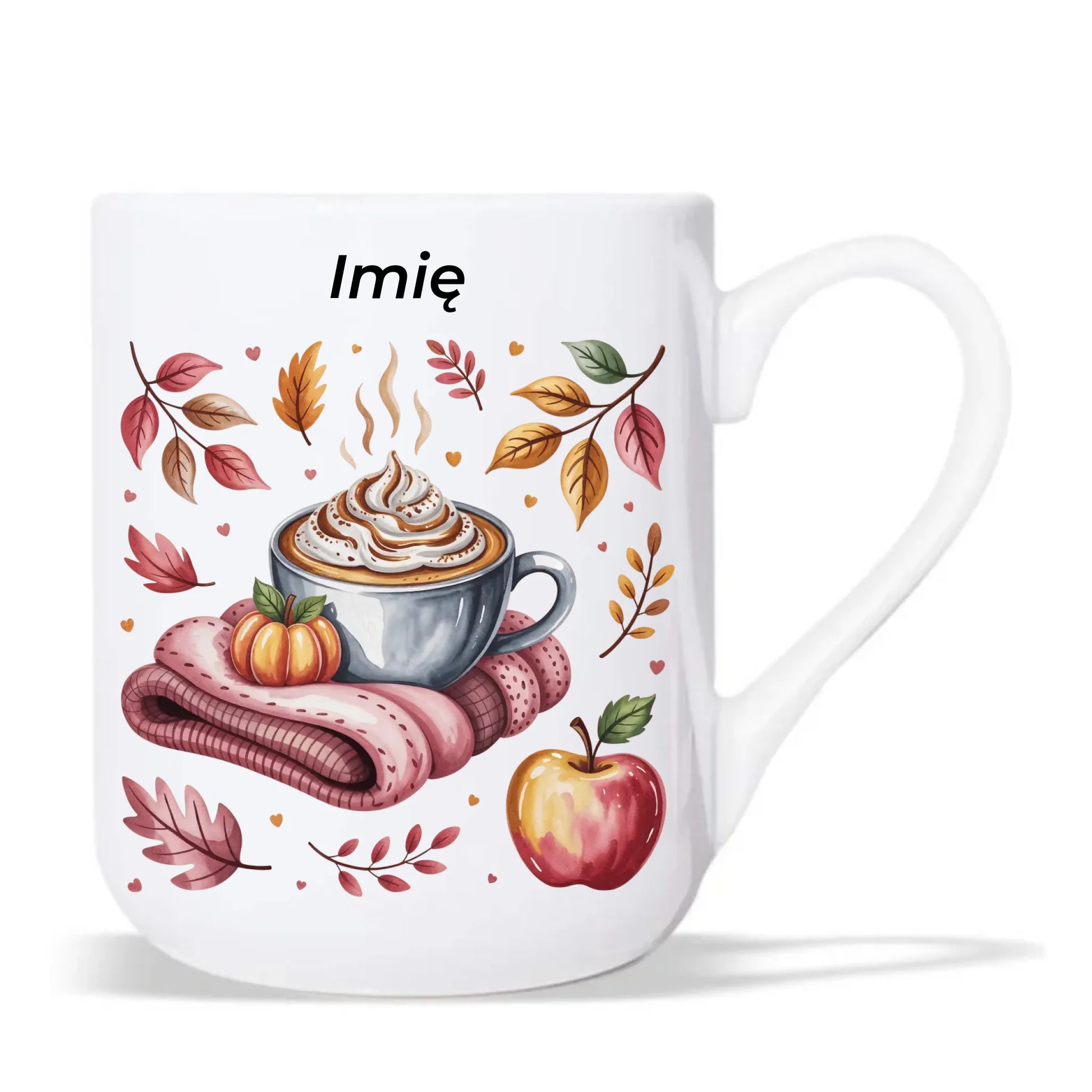 Kubek elegant jesienny - Przytulna jesień - personalizowany JS29 - StoryCups.pl