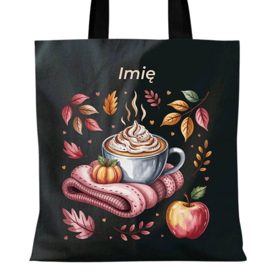 Torba jesienna - Przytulna jesień - personalizowana JS29 - StoryCups.pl