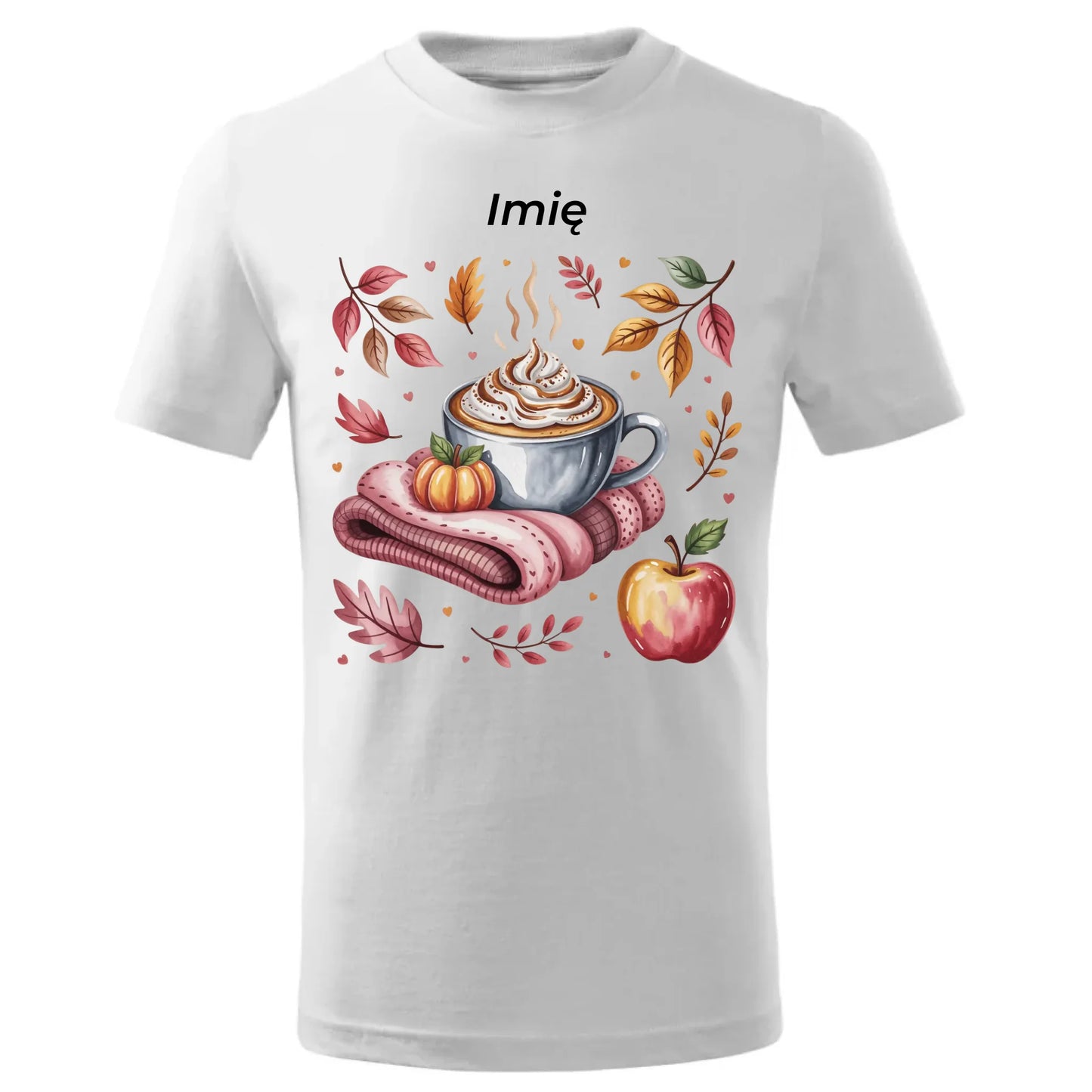 Koszulka dziecięca jesienna - Przytulna jesień - personalizowana JS29 - StoryCups.pl