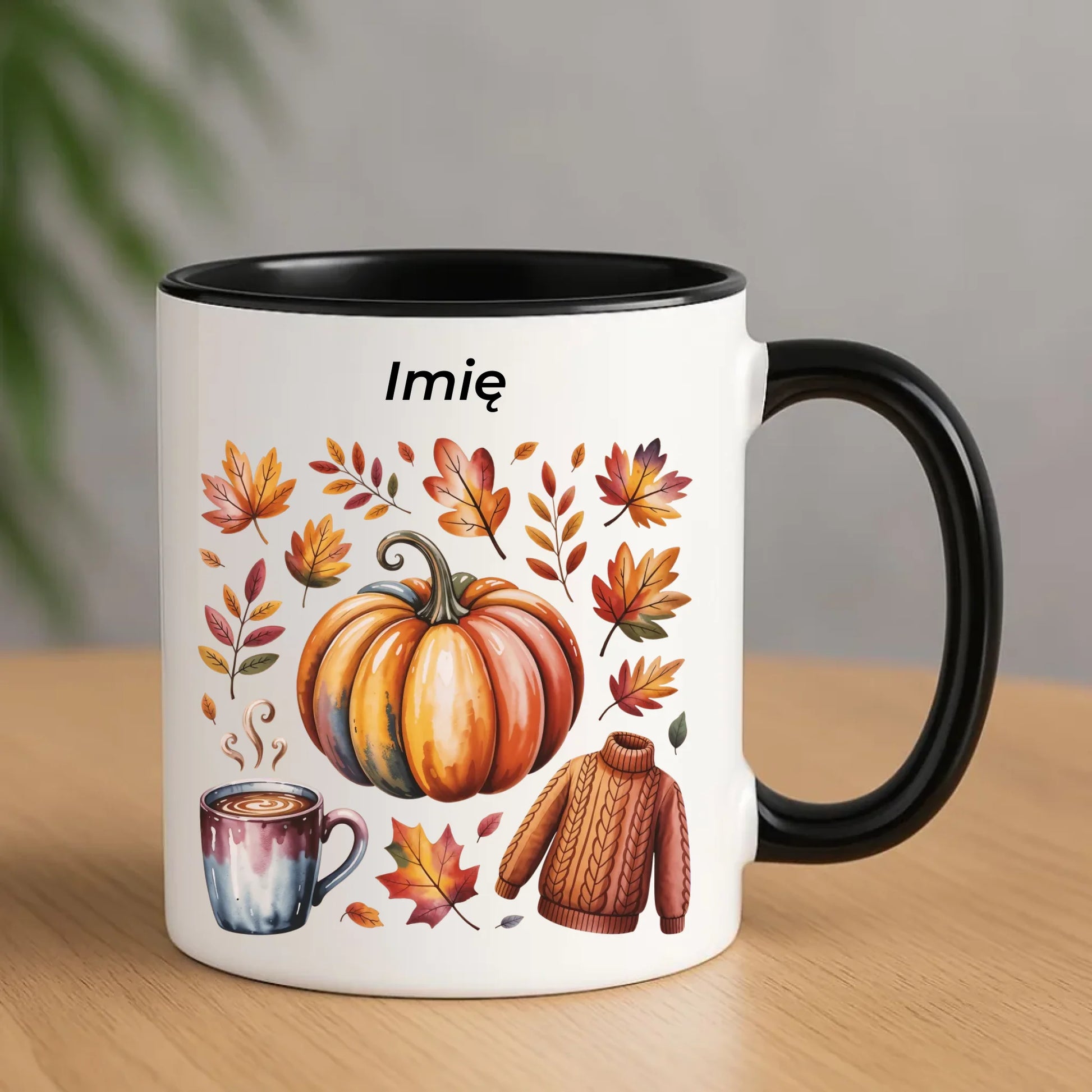 Kubek jesienny - Złota jesień - personalizowany JS30 - StoryCups.pl