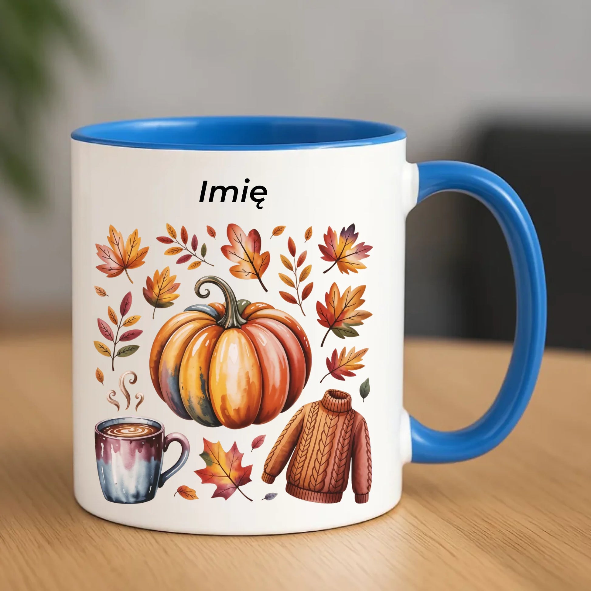 Kubek jesienny - Złota jesień - personalizowany JS30 - StoryCups.pl