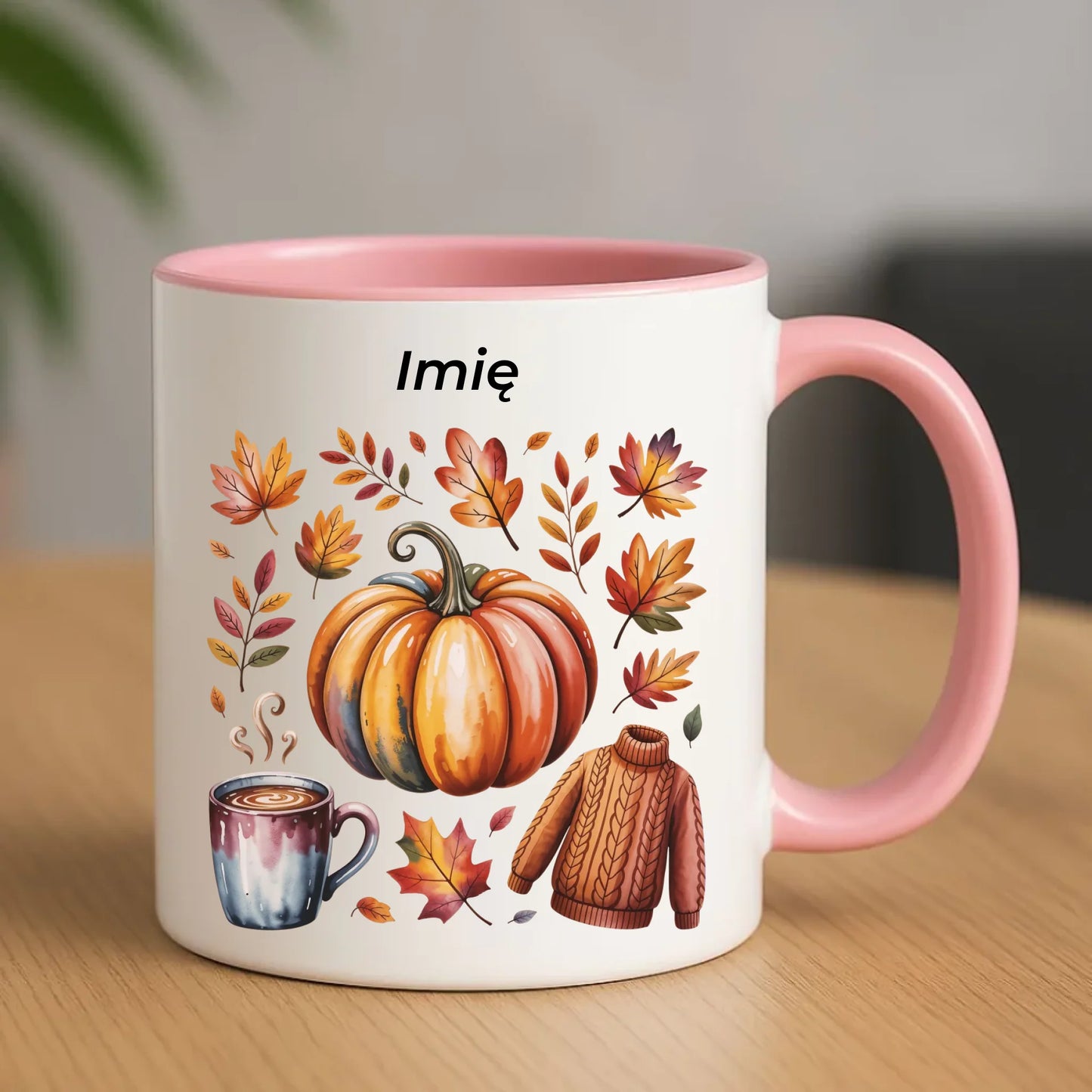 Kubek jesienny - Złota jesień - personalizowany JS30 - StoryCups.pl