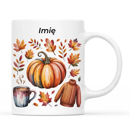 Kubek jesienny - Złota jesień - personalizowany JS30 - StoryCups.pl