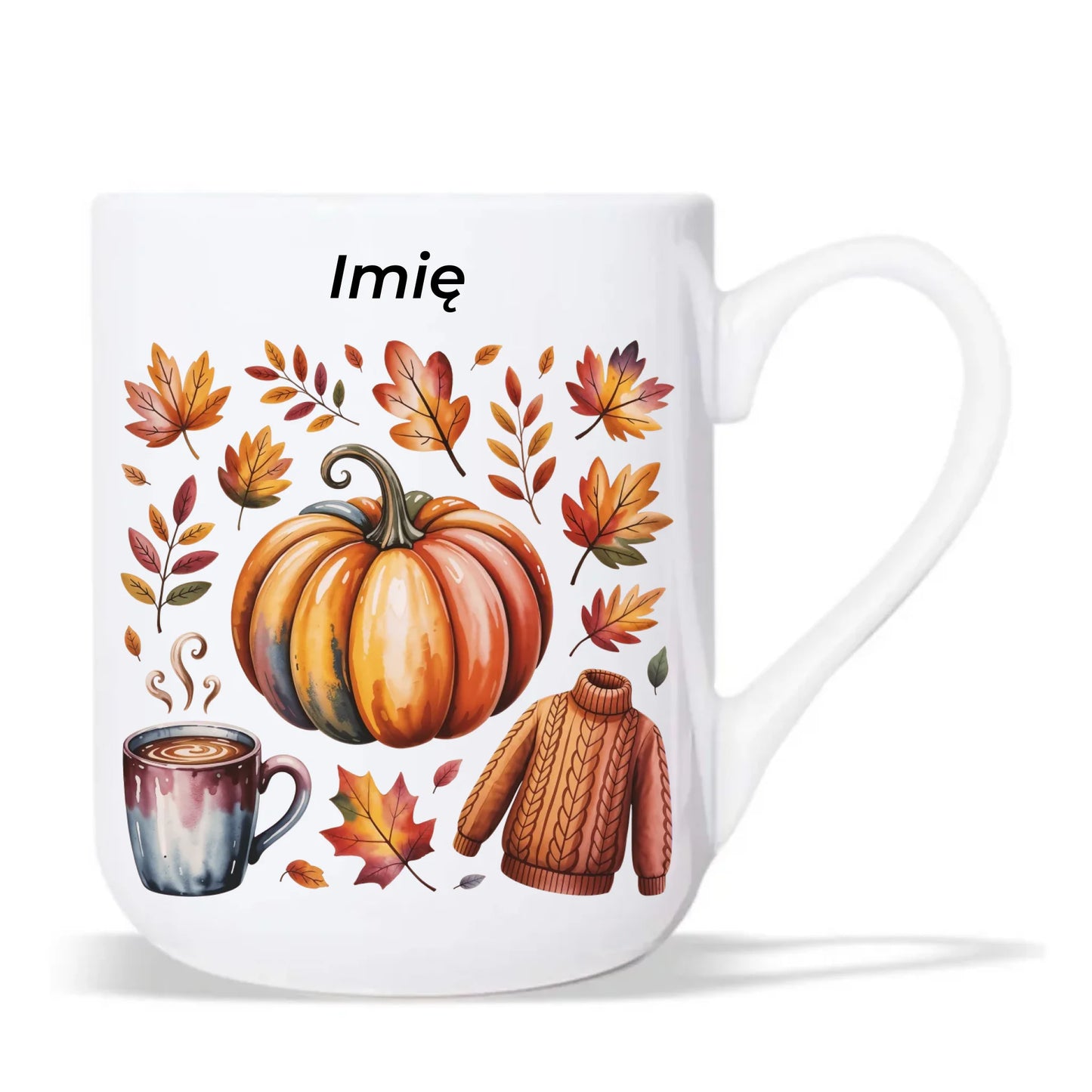 Kubek elegant jesienny - Złota jesień - personalizowany JS30 - StoryCups.pl