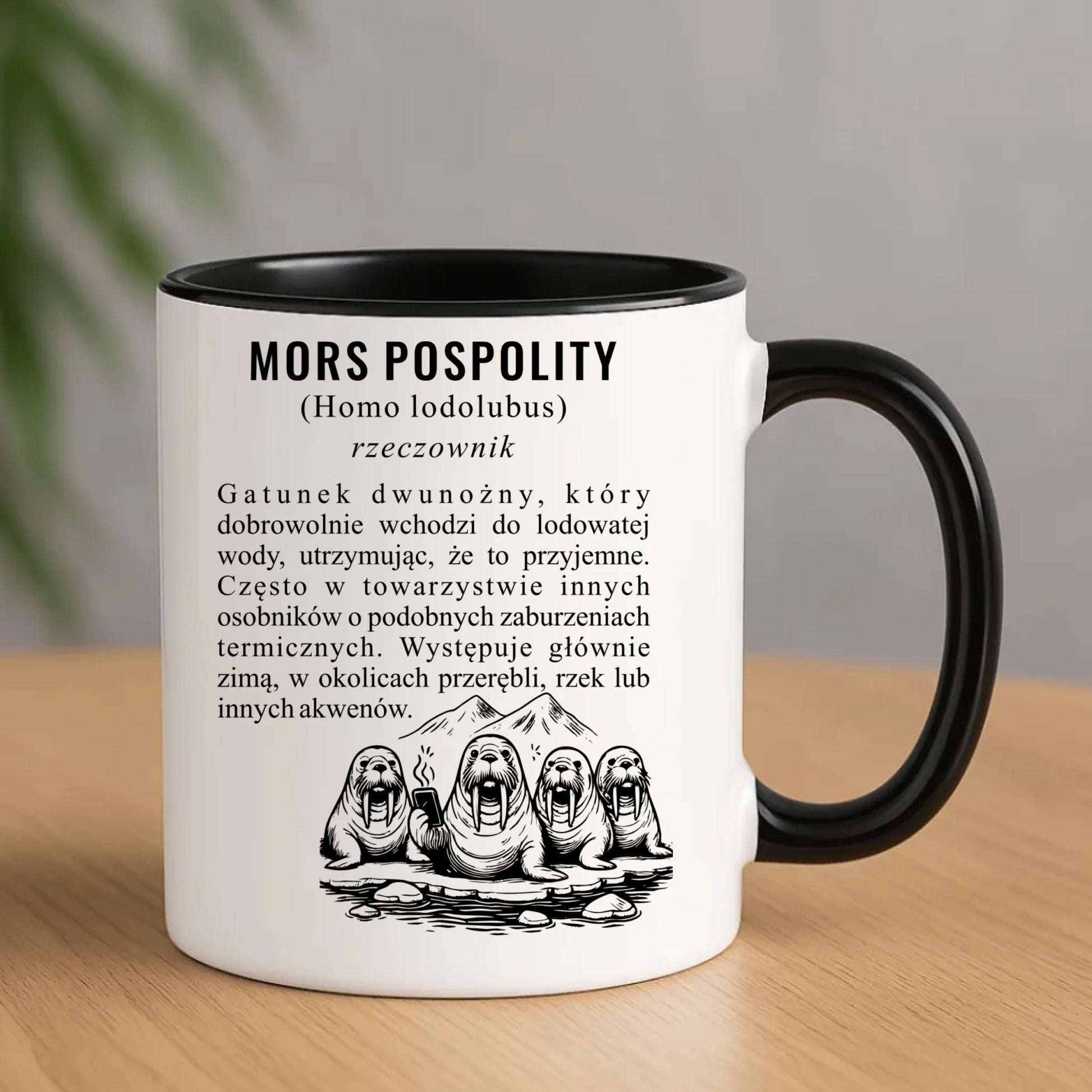 Kubek - prezent dla morsa - Mors pospolity [Homo lodolubus] HM12 - StoryCups.pl