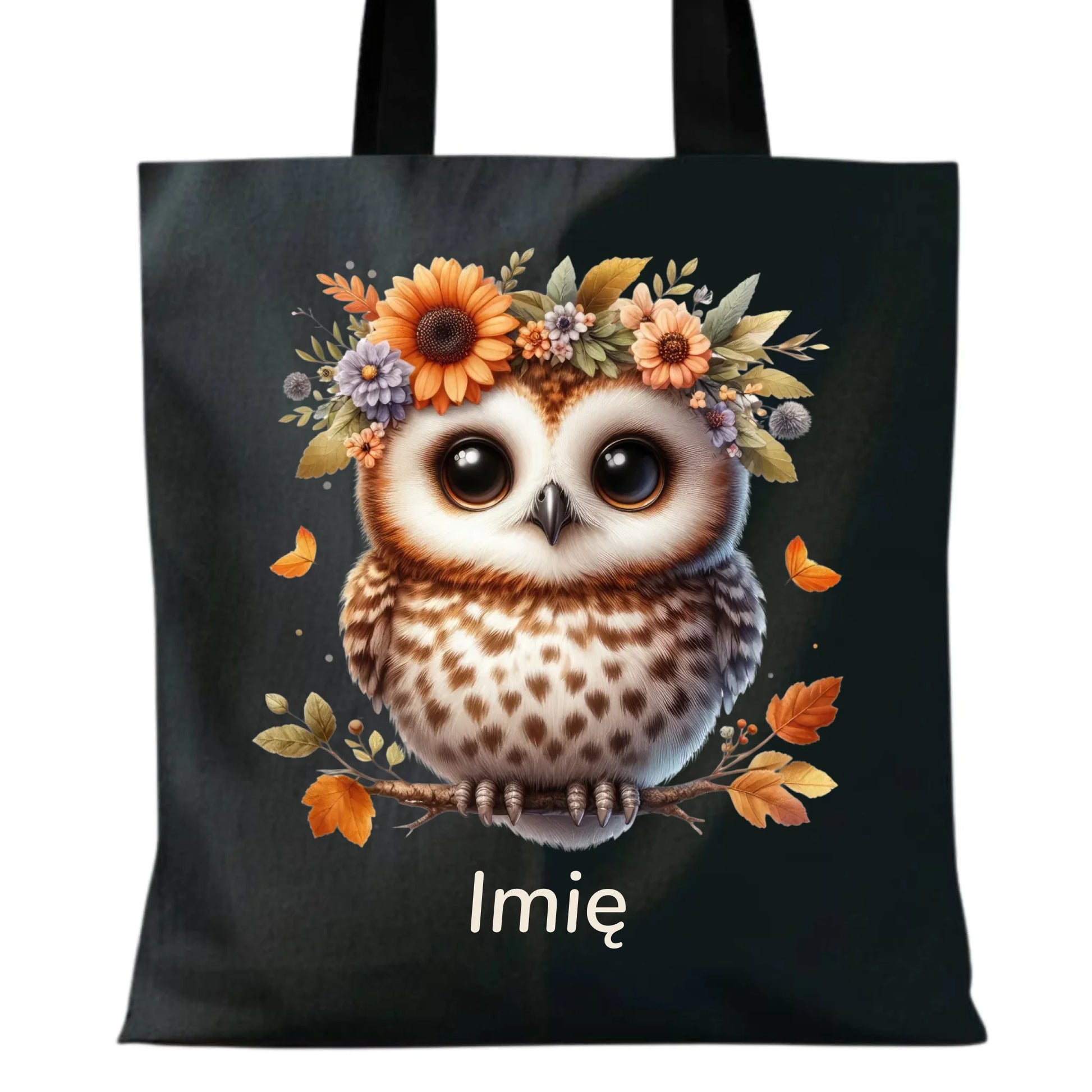 Torba jesienna - Sowa w kwiatach JS32 - StoryCups.pl