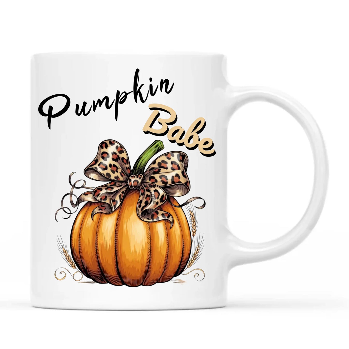 Kubek jesienny - Pumpkin Babe - dla miłośniczki dyni JS33 - StoryCups.pl