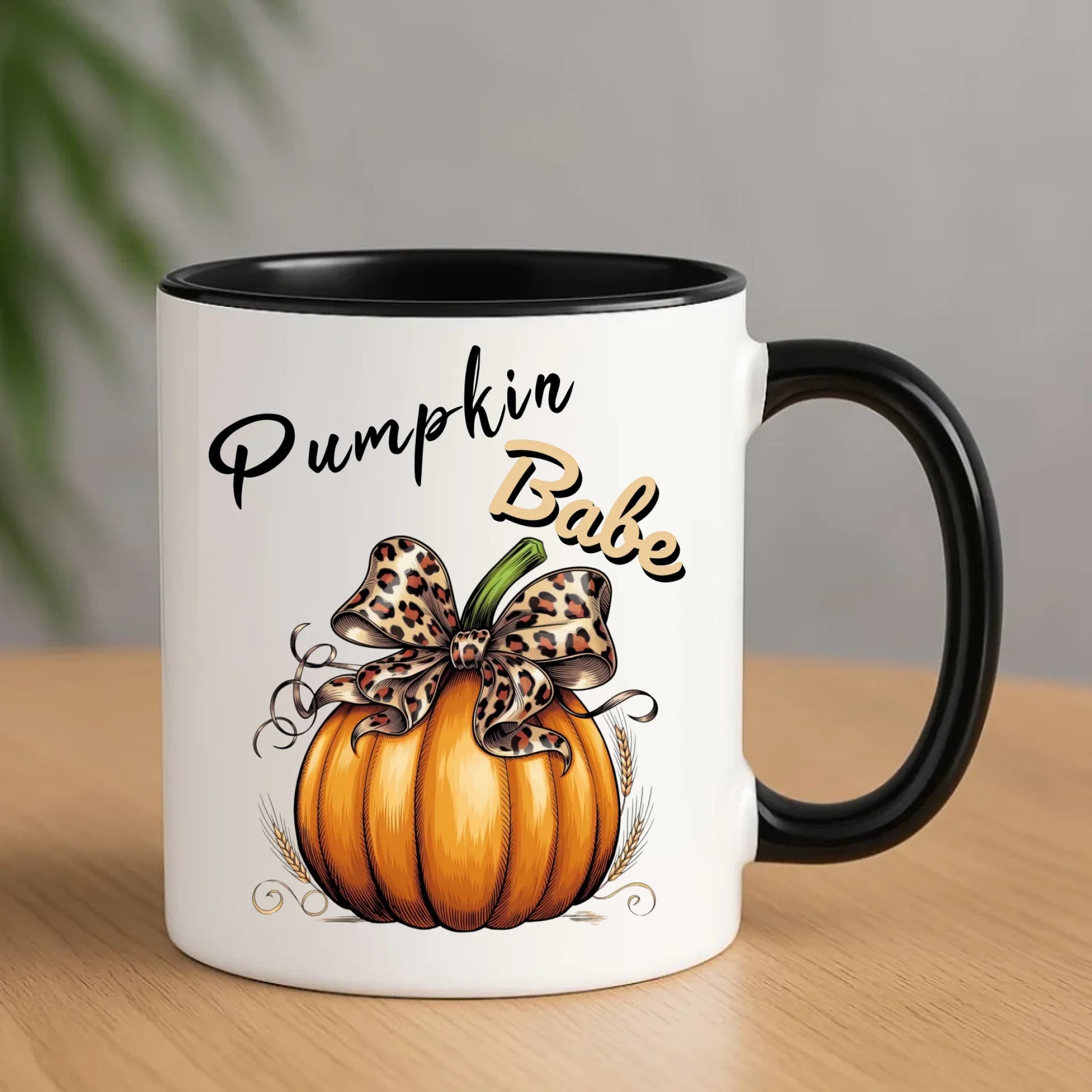 Kubek jesienny - Pumpkin Babe - dla miłośniczki dyni JS33 - StoryCups.pl