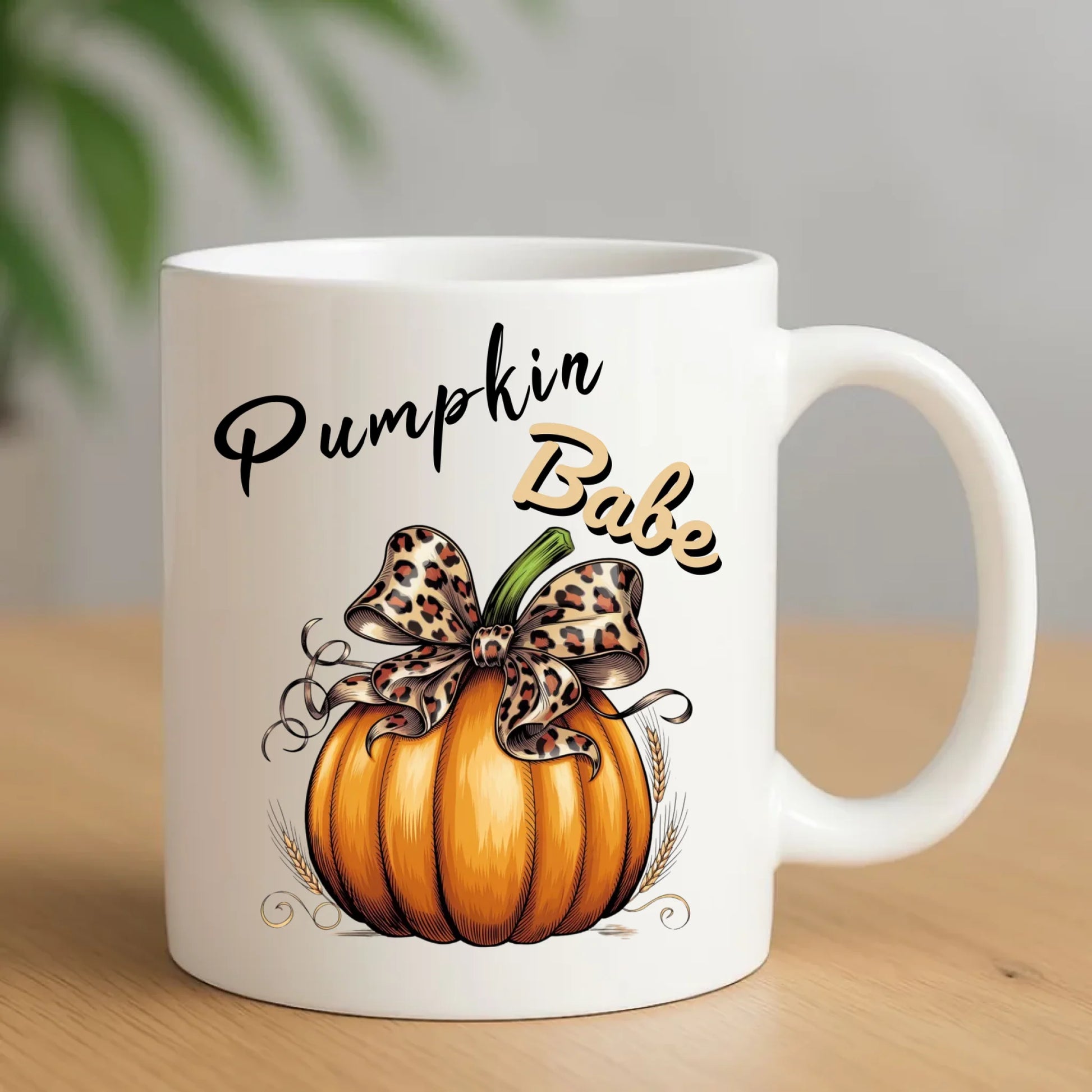 Kubek jesienny - Pumpkin Babe - dla miłośniczki dyni JS33 - StoryCups.pl