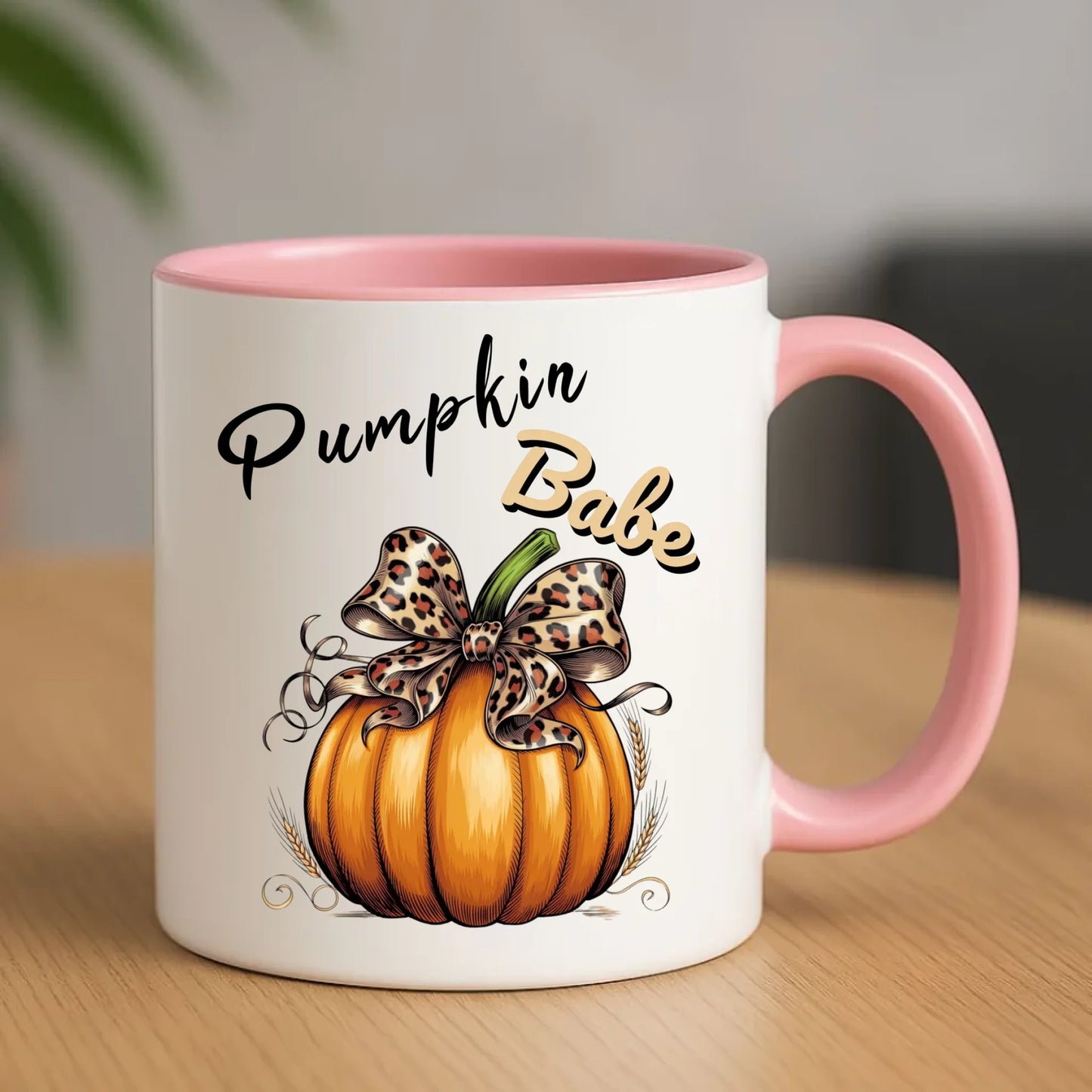 Kubek jesienny - Pumpkin Babe - dla miłośniczki dyni JS33 - StoryCups.pl