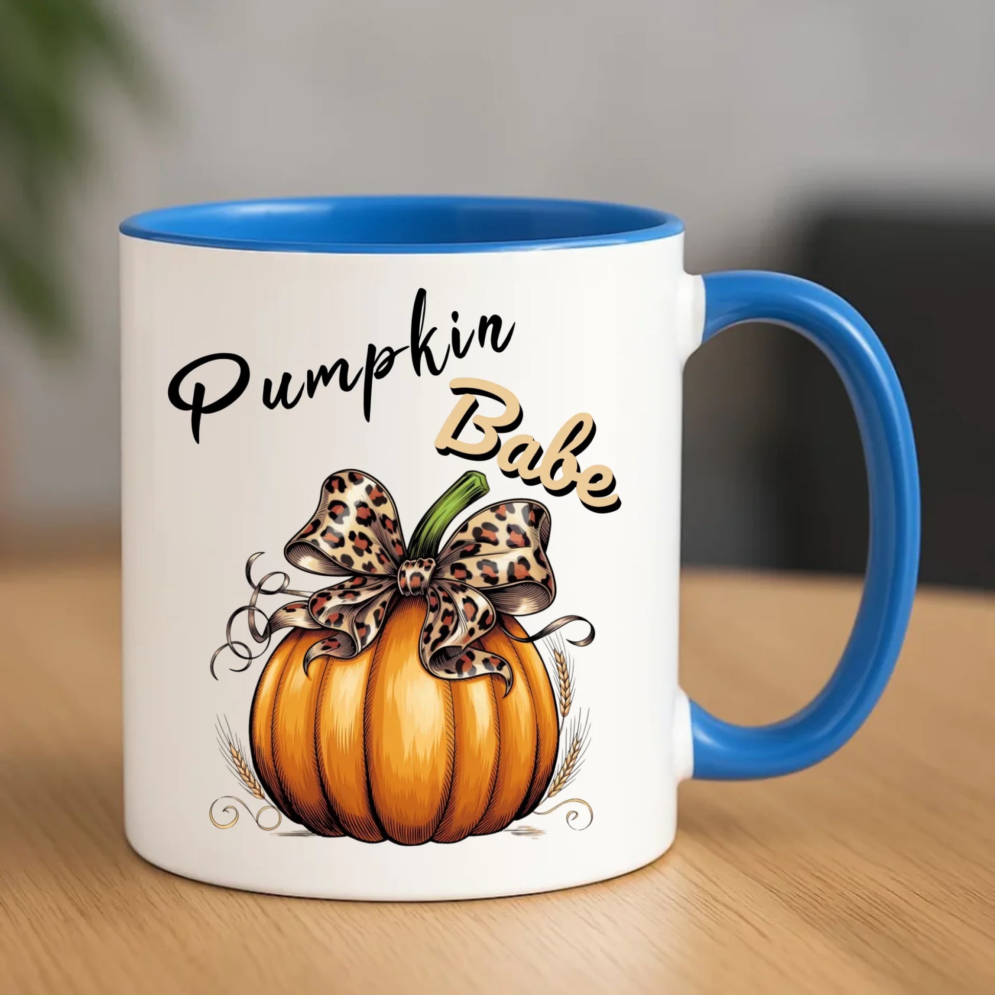 Kubek jesienny - Pumpkin Babe - dla miłośniczki dyni JS33 - StoryCups.pl