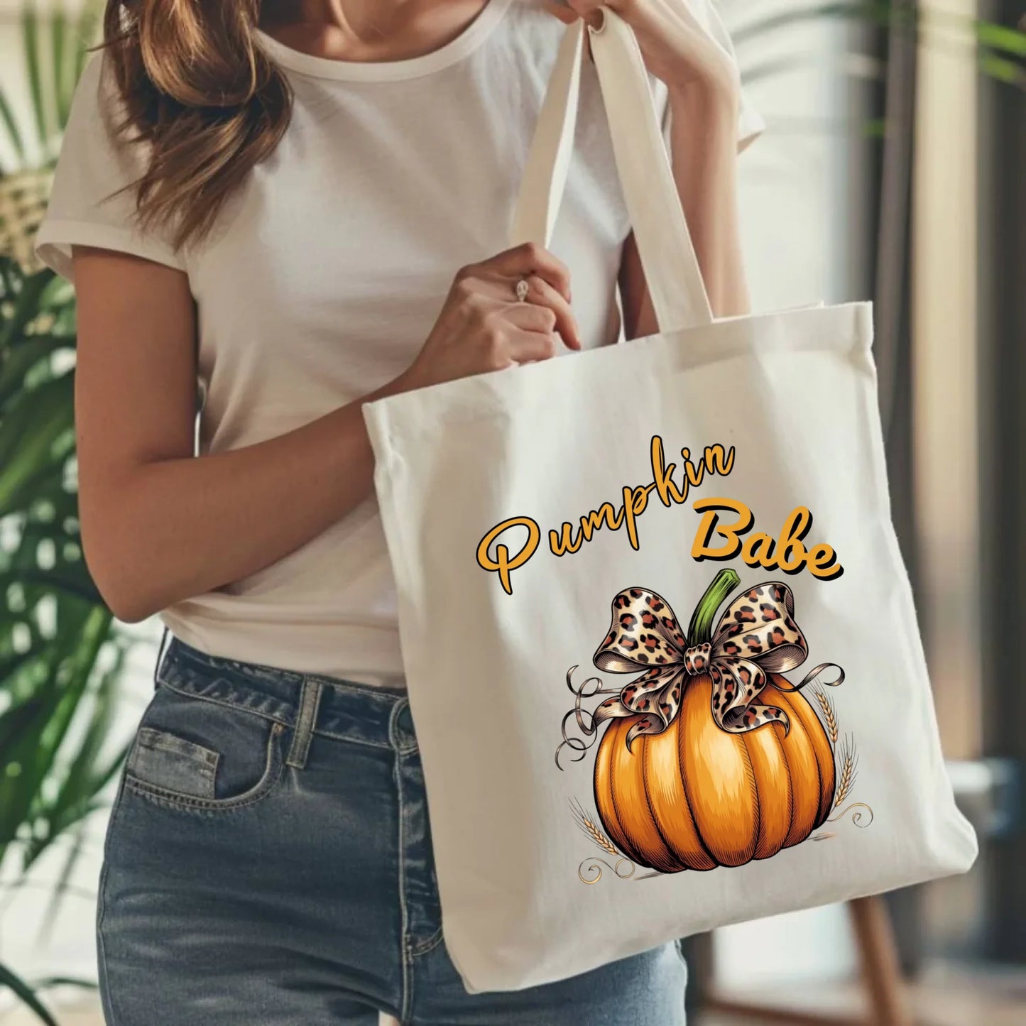 Torba jesienna - Pumpkin Babe - dla miłośniczki dyni JS33 - StoryCups.pl