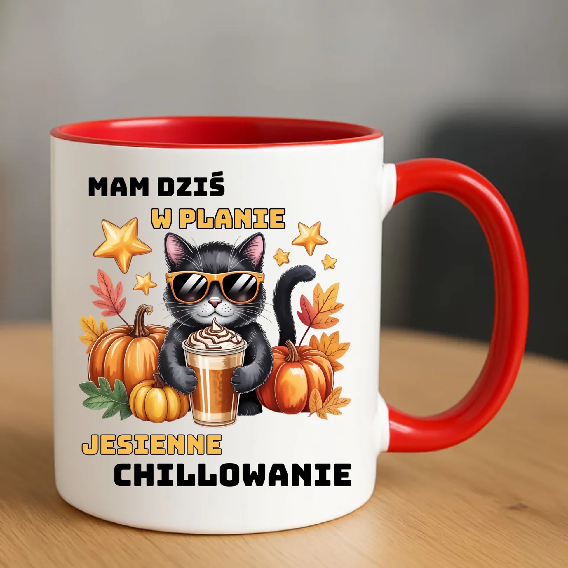 Kubek jesienny - Mam dziś w planie jesienne chillowanie JS34 - StoryCups.pl
