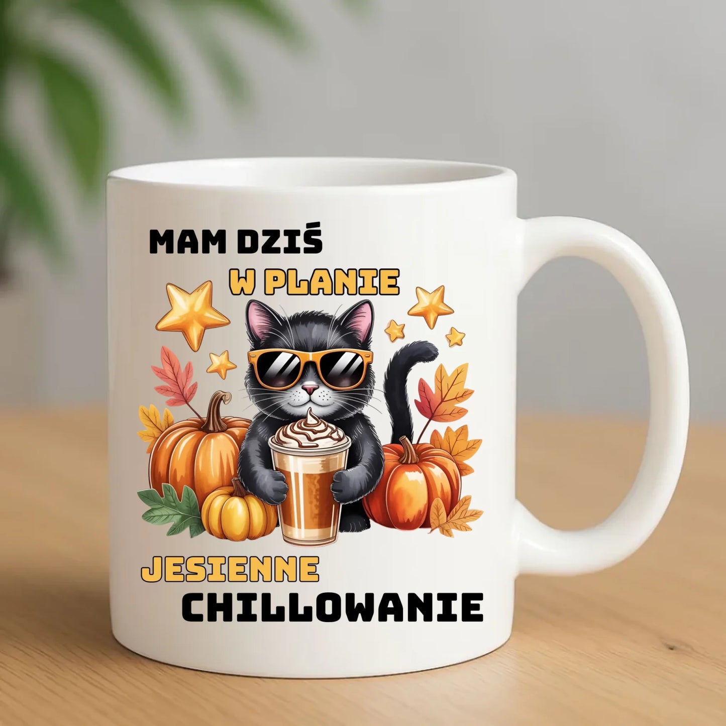 Kubek jesienny - Mam dziś w planie jesienne chillowanie JS34 - StoryCups.pl