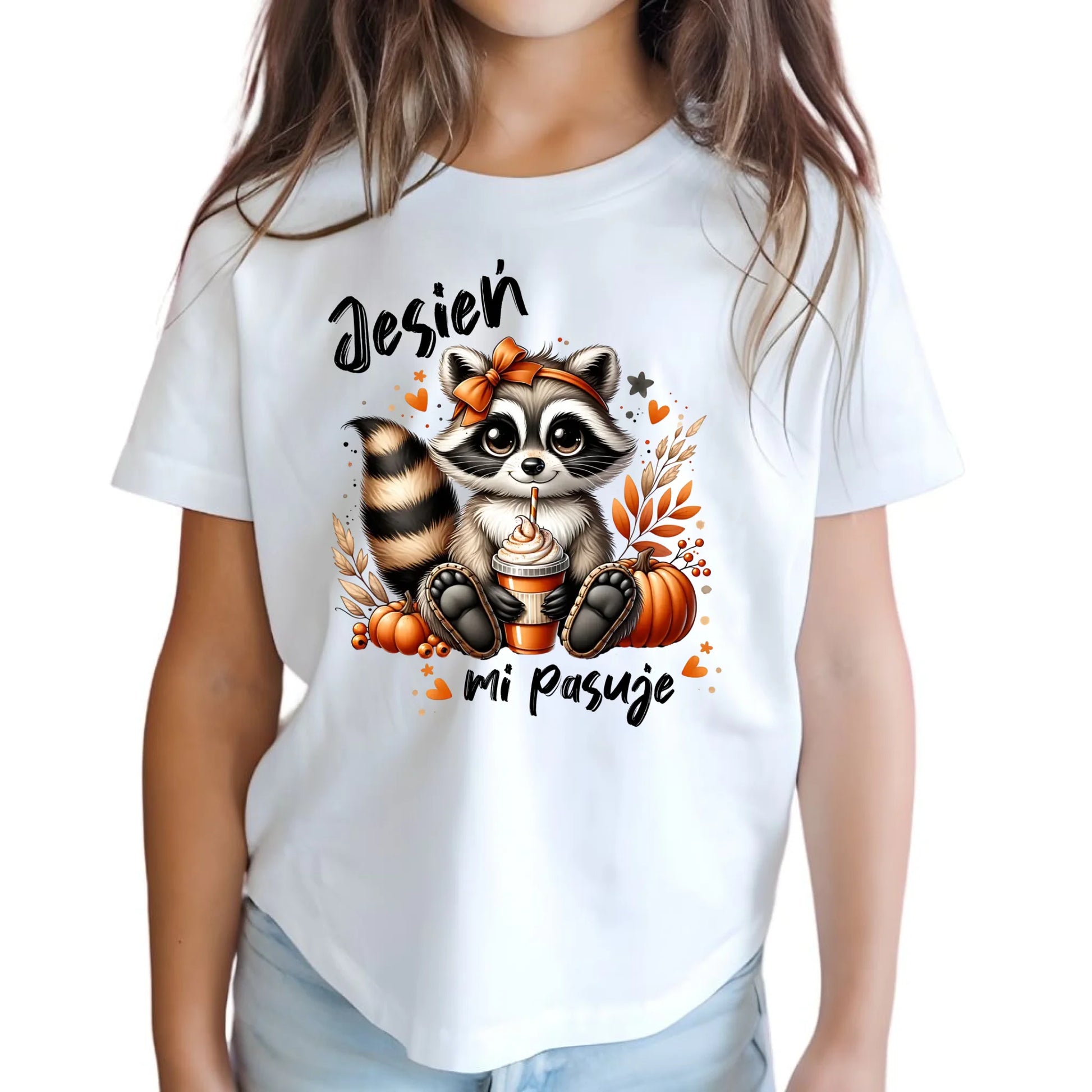 Koszulka dziecięca jesienna - Jesień mi pasuje JS25 - StoryCups.pl