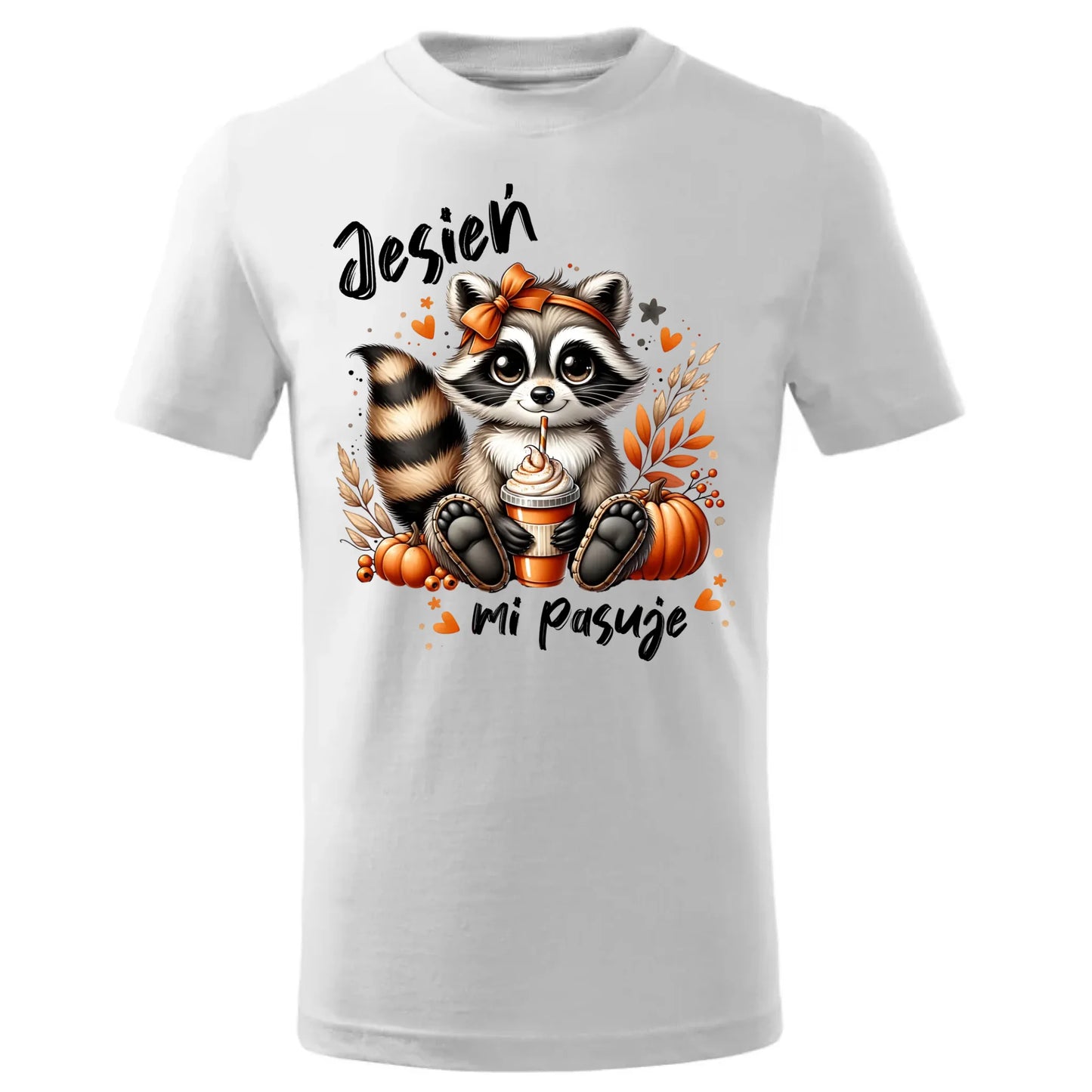 Koszulka dziecięca jesienna - Jesień mi pasuje JS25 - StoryCups.pl