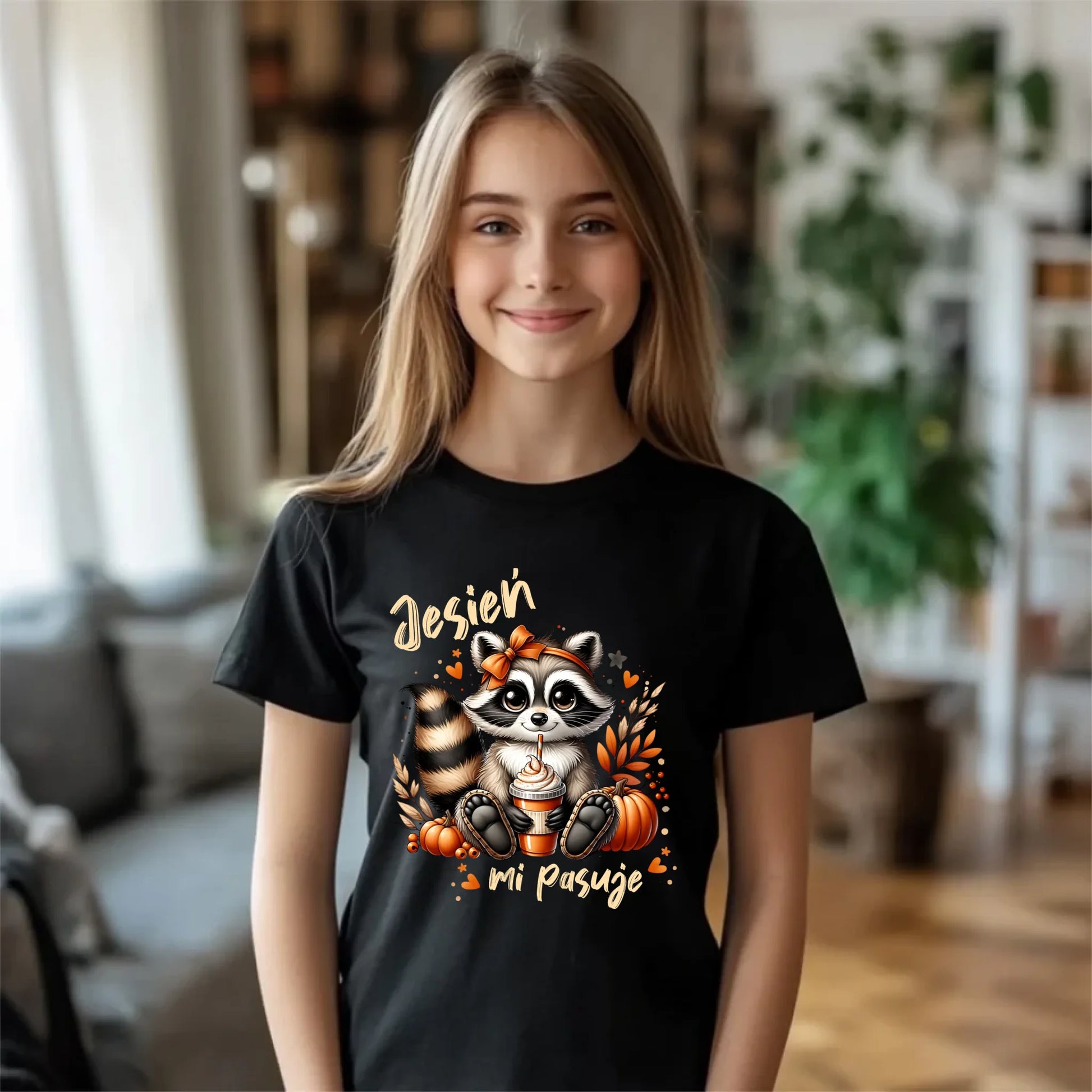 Koszulka dziecięca jesienna - Jesień mi pasuje JS25 - StoryCups.pl