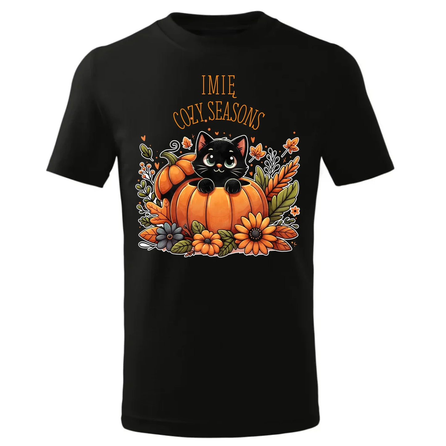 Koszulka dziecięca jesienna - Cozy Seasons - personalizowana JS01 - StoryCups.pl