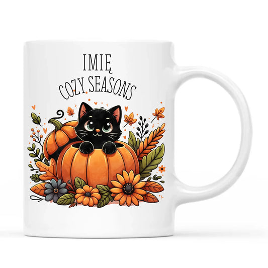 Kubek jesieniara - Cozy Seasons - personalizowany JS01 - StoryCups.pl
