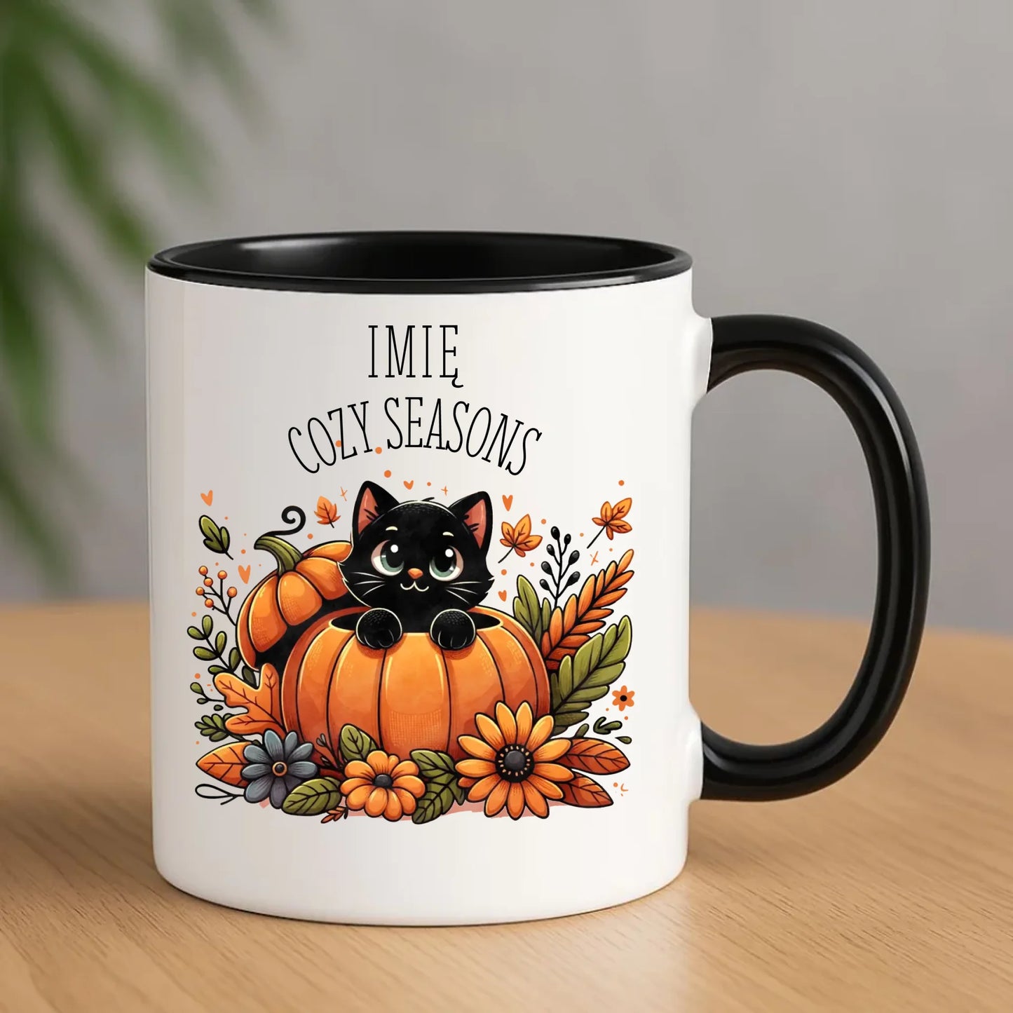Kubek jesieniara - Cozy Seasons - personalizowany JS01 - StoryCups.pl