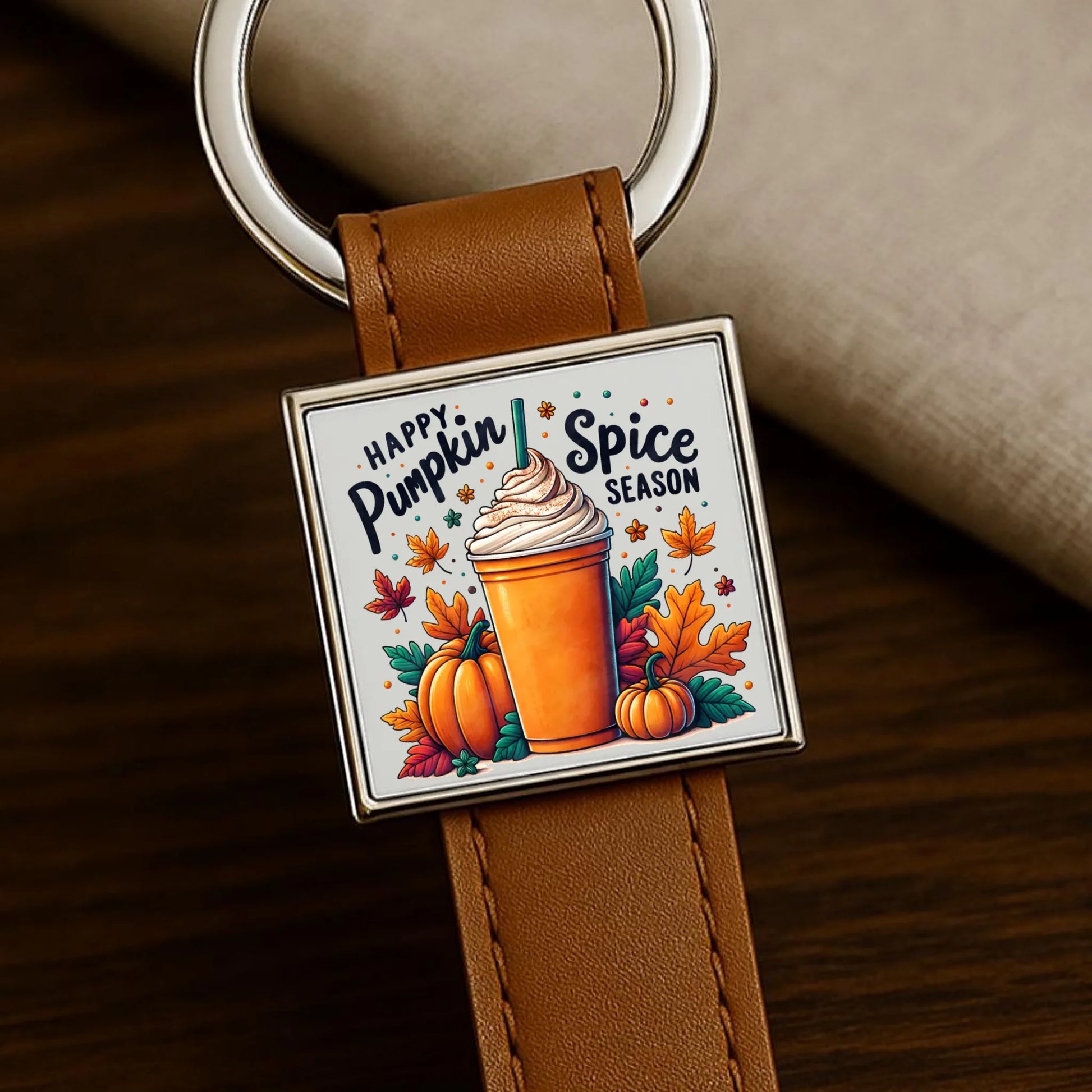 Brelok jesienny - Pumpkin Spice - kawa dyniowa JS02 - StoryCups.pl