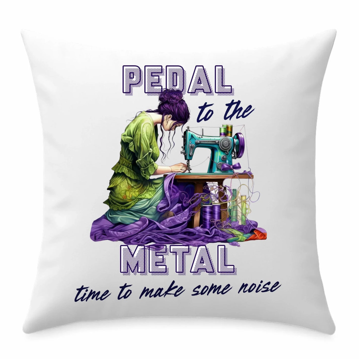 Poduszka szyciowa - prezent dla krawcowej - PEDAL METAL HS01 - StoryCups.pl