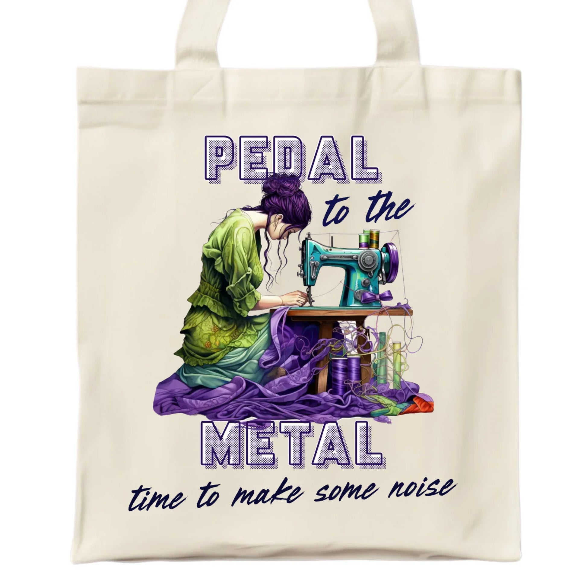 Torba szyciowa - prezent dla krawcowej - PEDAL METAL HS01 - StoryCups.pl