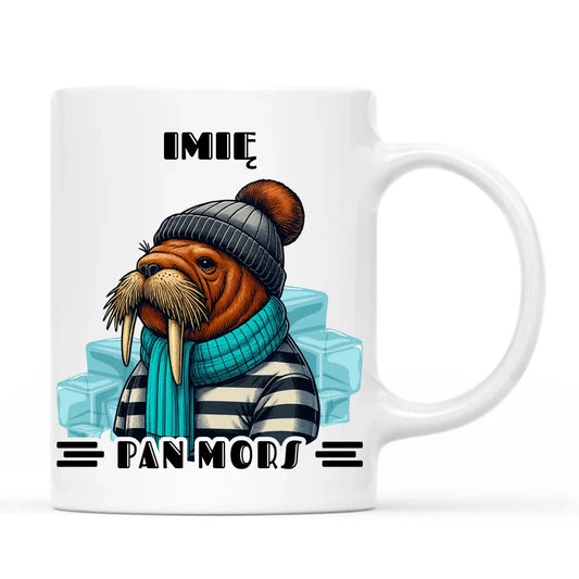 Kubek - prezent dla morsa - Pan Mors - personalizowany HM15 - StoryCups.pl