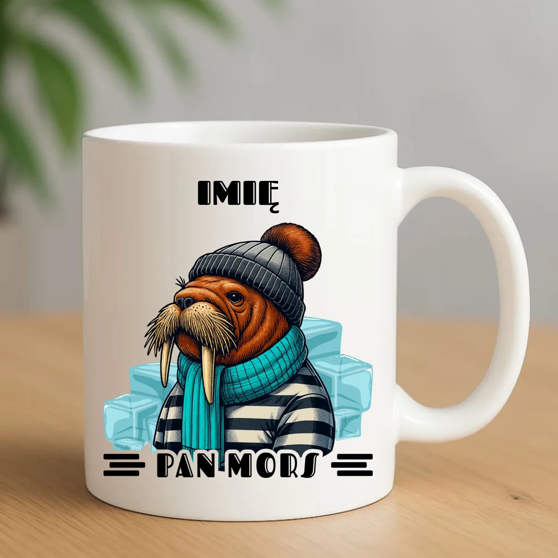 Kubek - prezent dla morsa - Pan Mors - personalizowany HM15 - StoryCups.pl