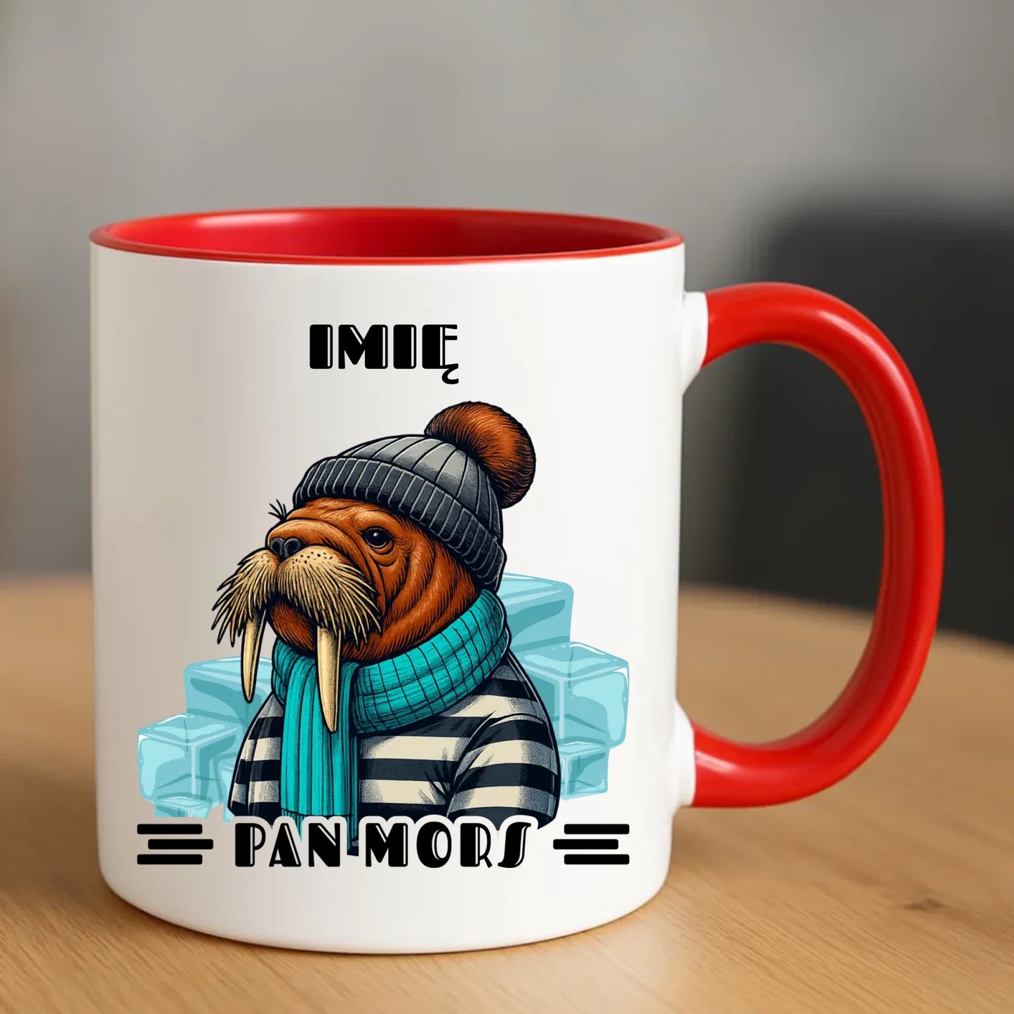 Kubek - prezent dla morsa - Pan Mors - personalizowany HM15 - StoryCups.pl