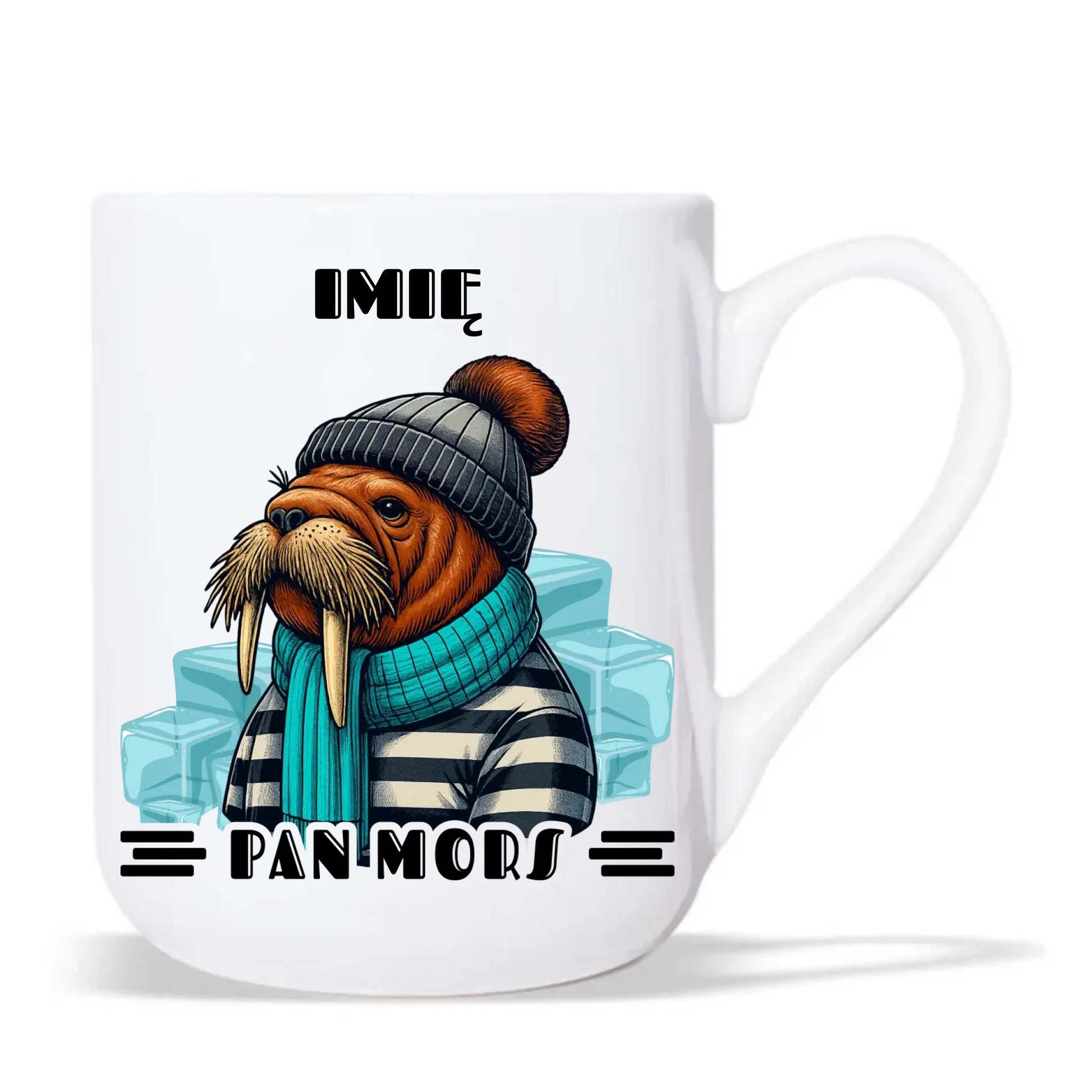 Kubek elegant - prezent dla morsa - Pan Mors - personalizowany HM15 - StoryCups.pl