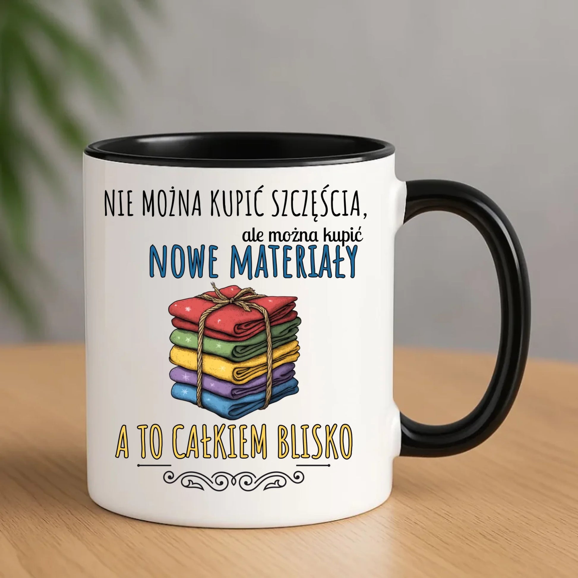 Kubek szyciowy dla krawcowej – Nie można kupić szczęścia HS03 - StoryCups.pl