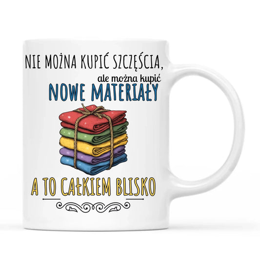 Kubek szyciowy dla krawcowej – Nie można kupić szczęścia HS03