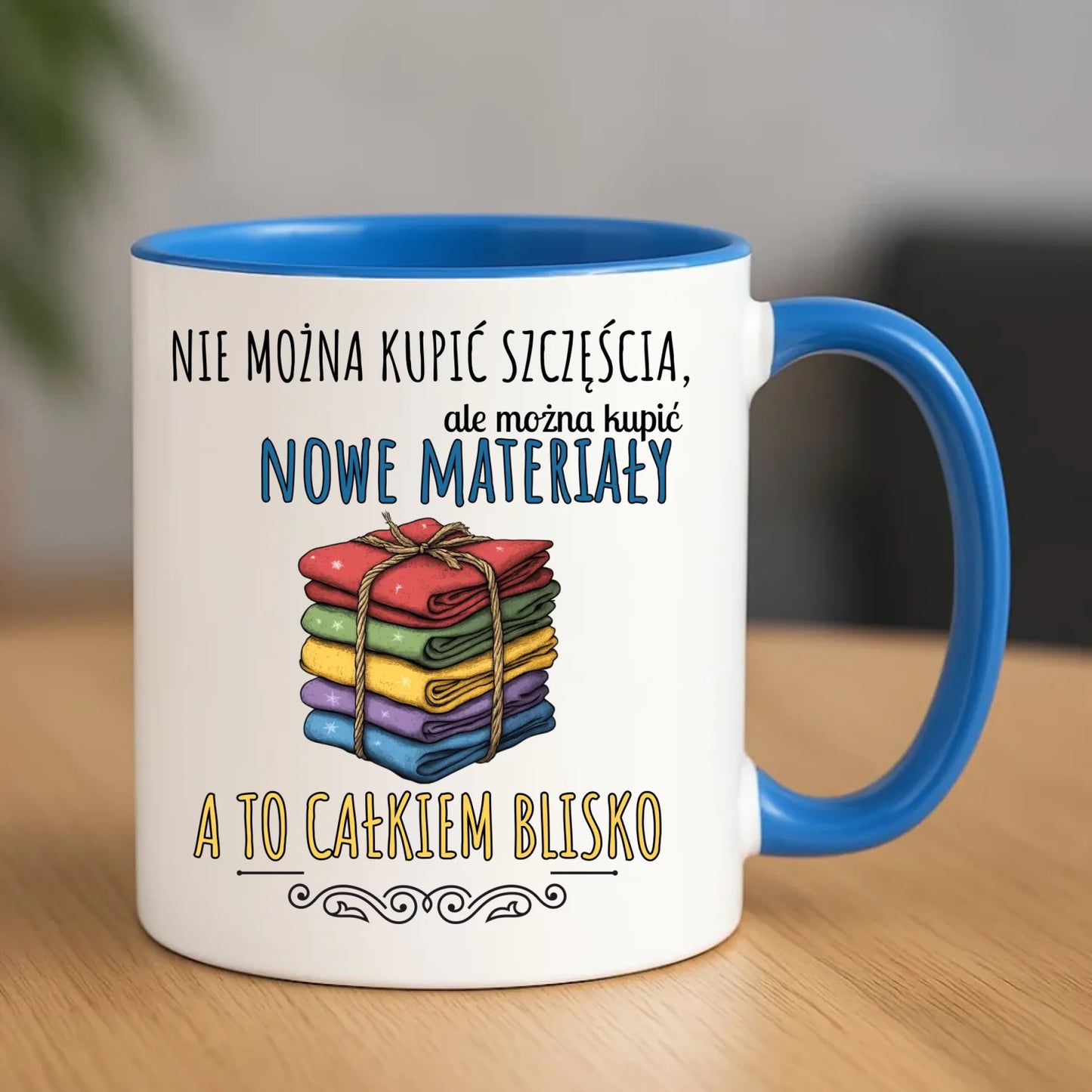 Kubek szyciowy dla krawcowej – Nie można kupić szczęścia HS03 - StoryCups.pl