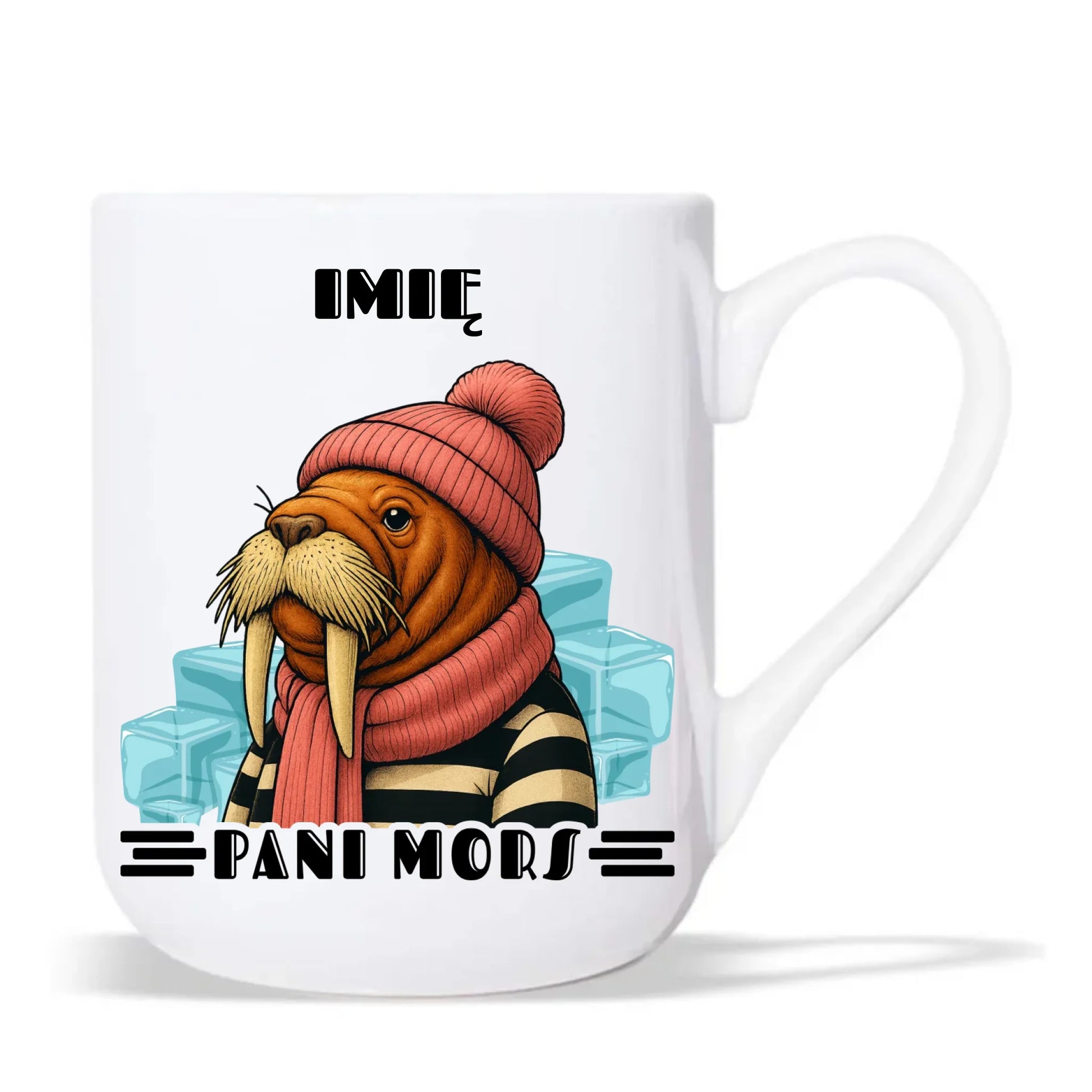 Kubek elegant - prezent dla morsa - Pani Mors - personalizowany HM16 - StoryCups.pl