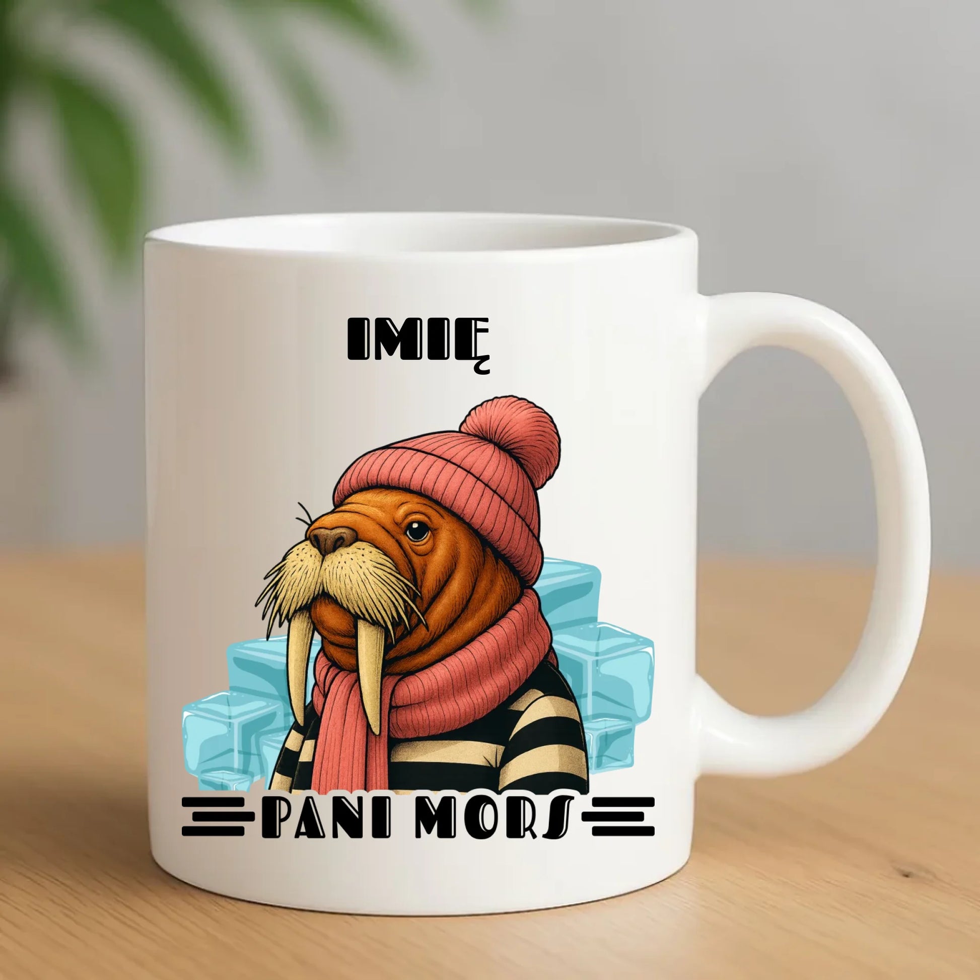 Kubek - prezent dla morsa - Pani Mors - personalizowany HM16 - StoryCups.pl