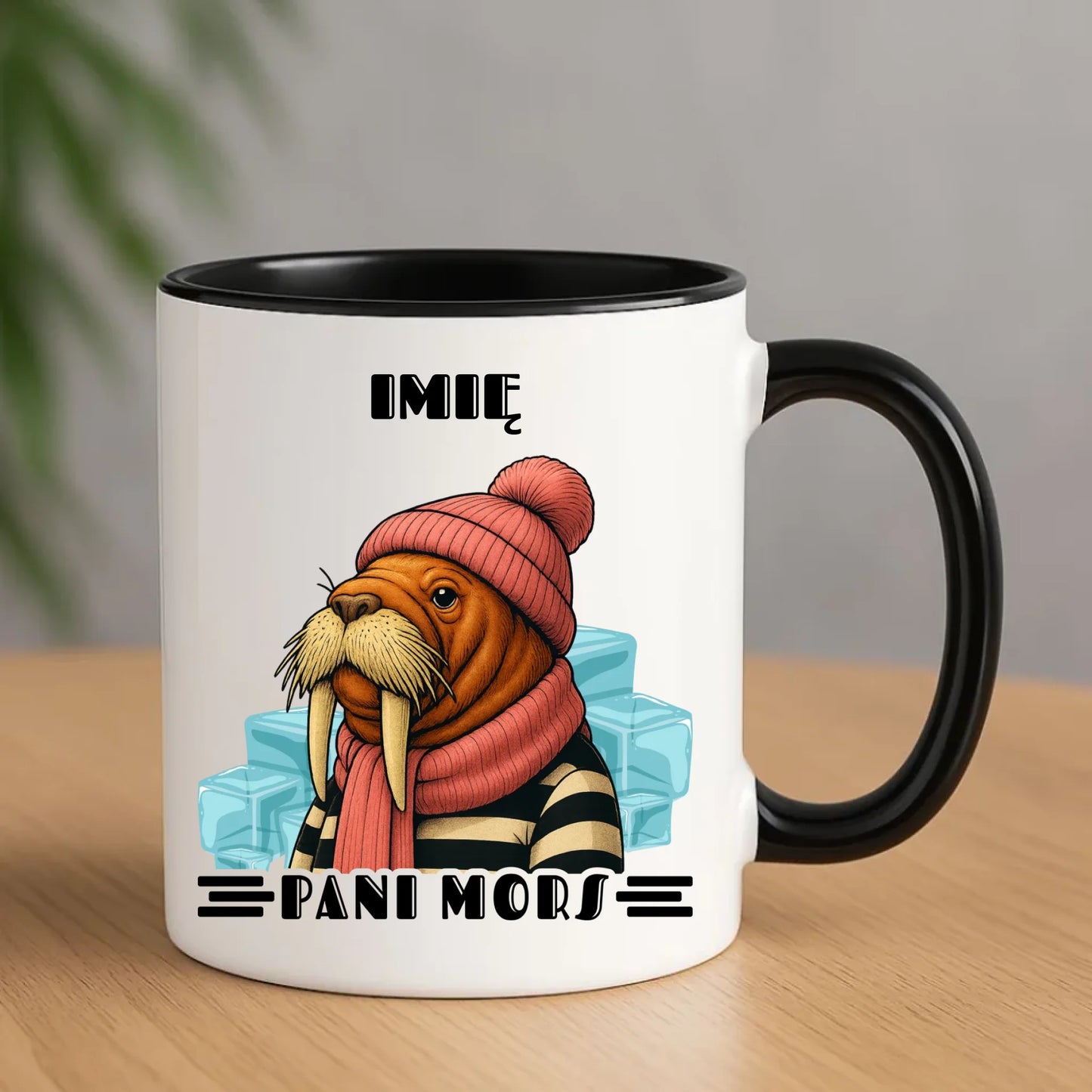 Kubek - prezent dla morsa - Pani Mors - personalizowany HM16 - StoryCups.pl