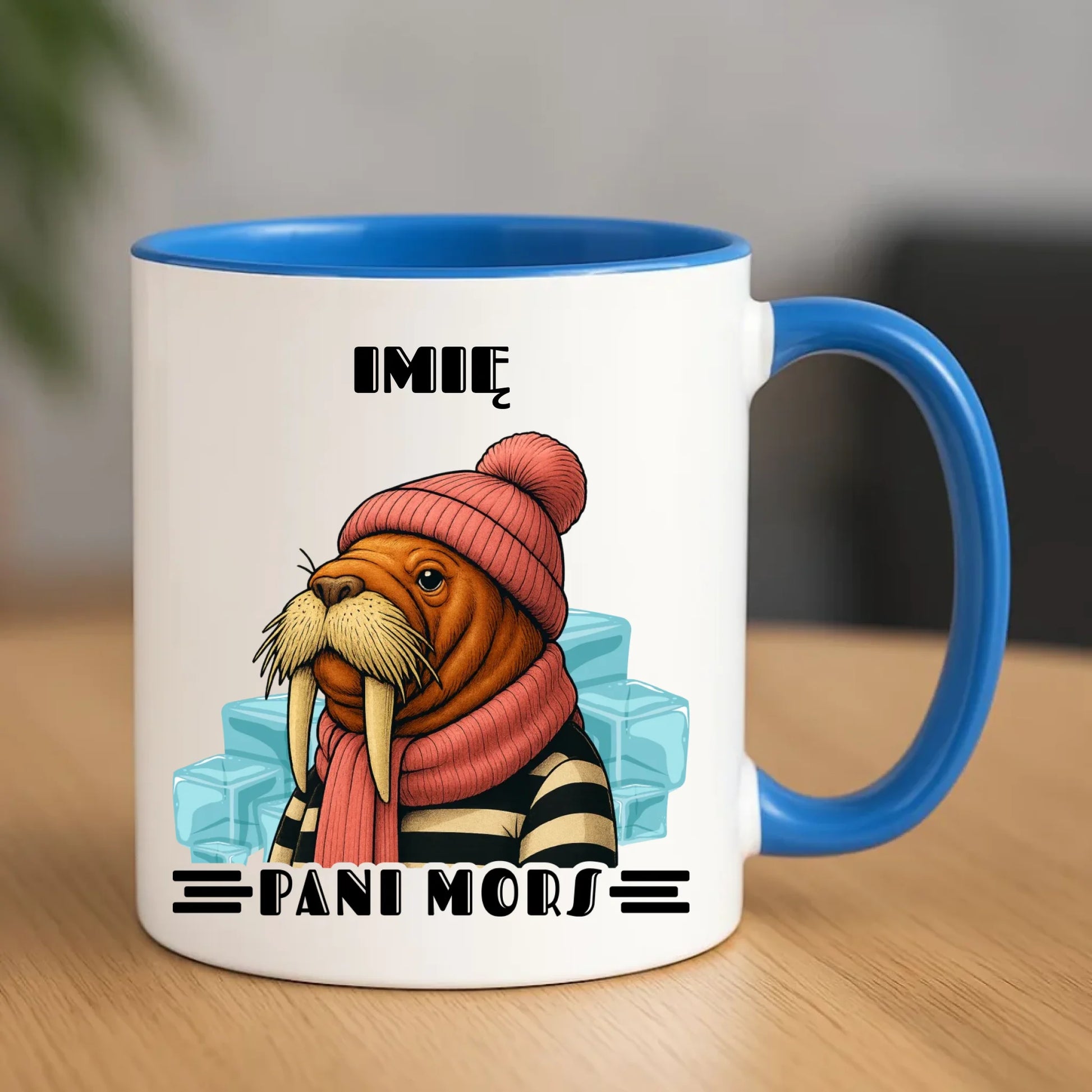 Kubek - prezent dla morsa - Pani Mors - personalizowany HM16 - StoryCups.pl